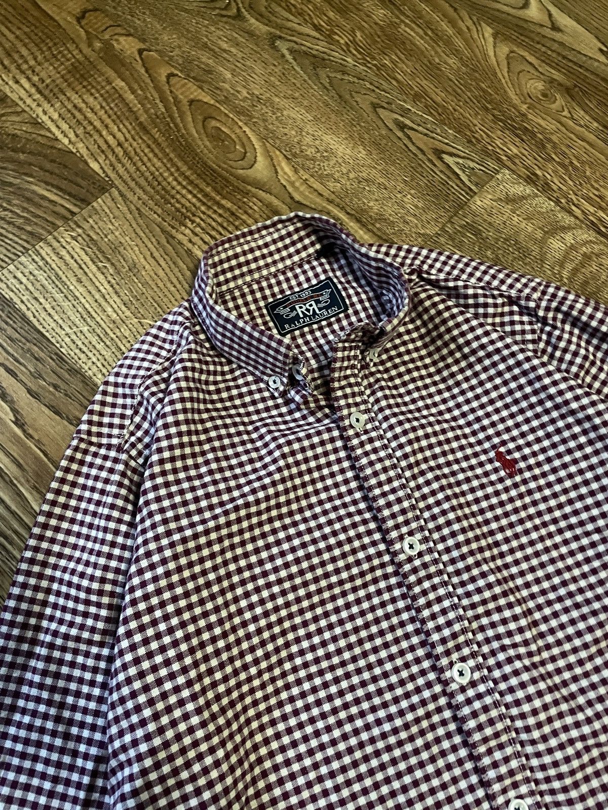 RRL Ralph Lauren Ralph Lauren Double R RRL Checkered Shirt Size US M / EU 48-50 / 2 - 3 Thumbnail