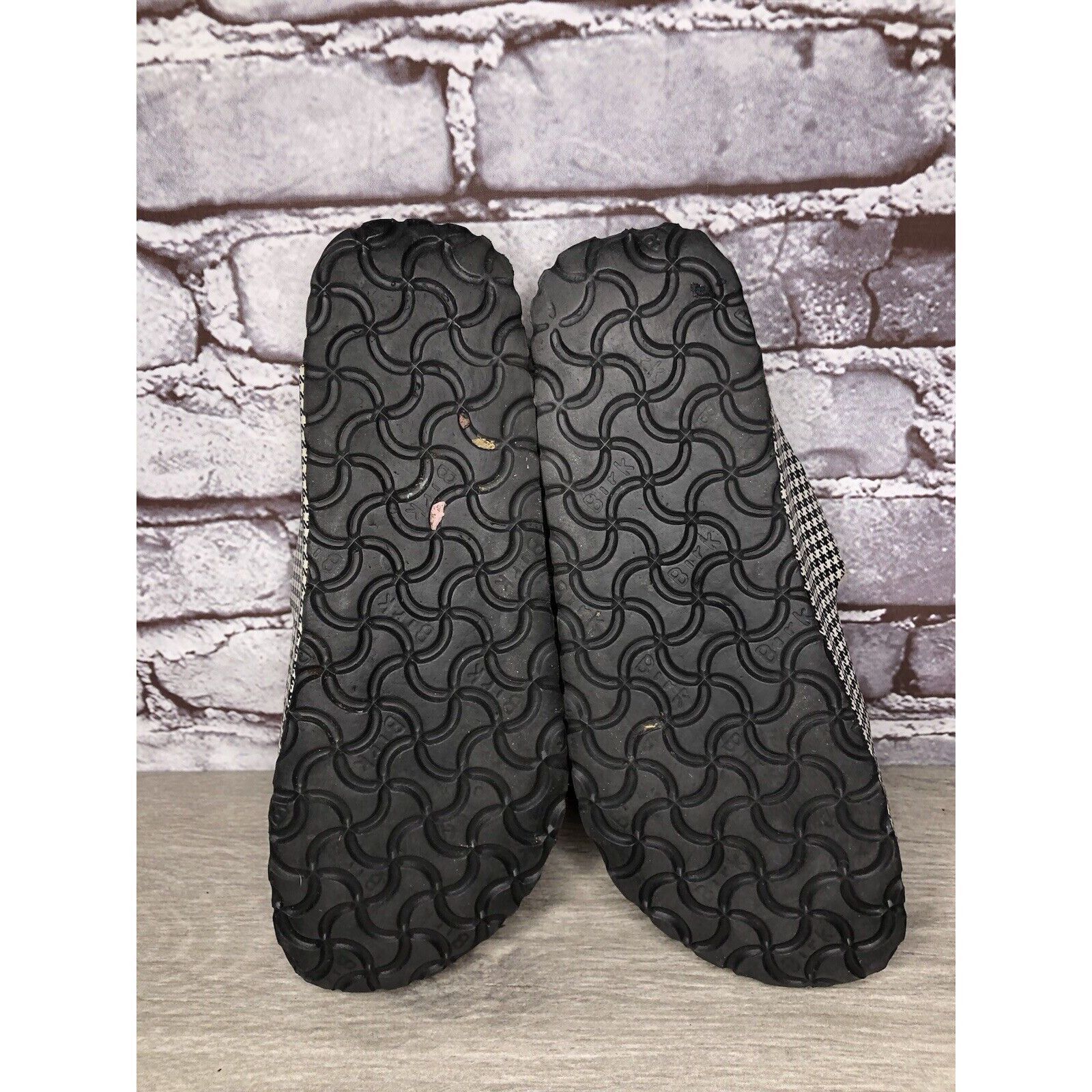Birkenstock BIRKENSTOCK PAPILLIO Black White Leather Footbed Sandals Wom Size US 7.5 / IT 37.5 - 10 Thumbnail