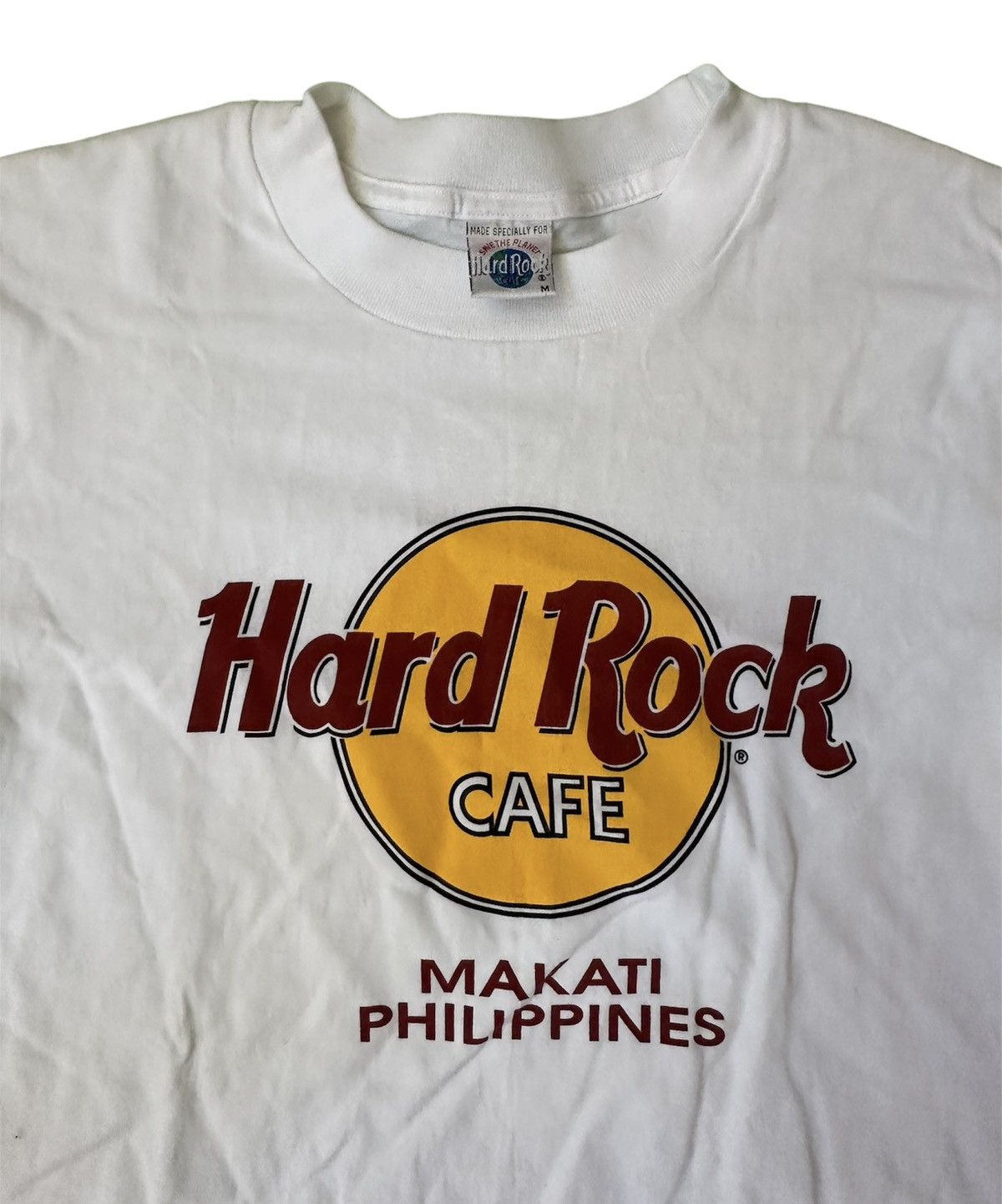 Vintage Hard Rock Philippines Tee Size US M / EU 48-50 / 2 - 1 Thumbnail