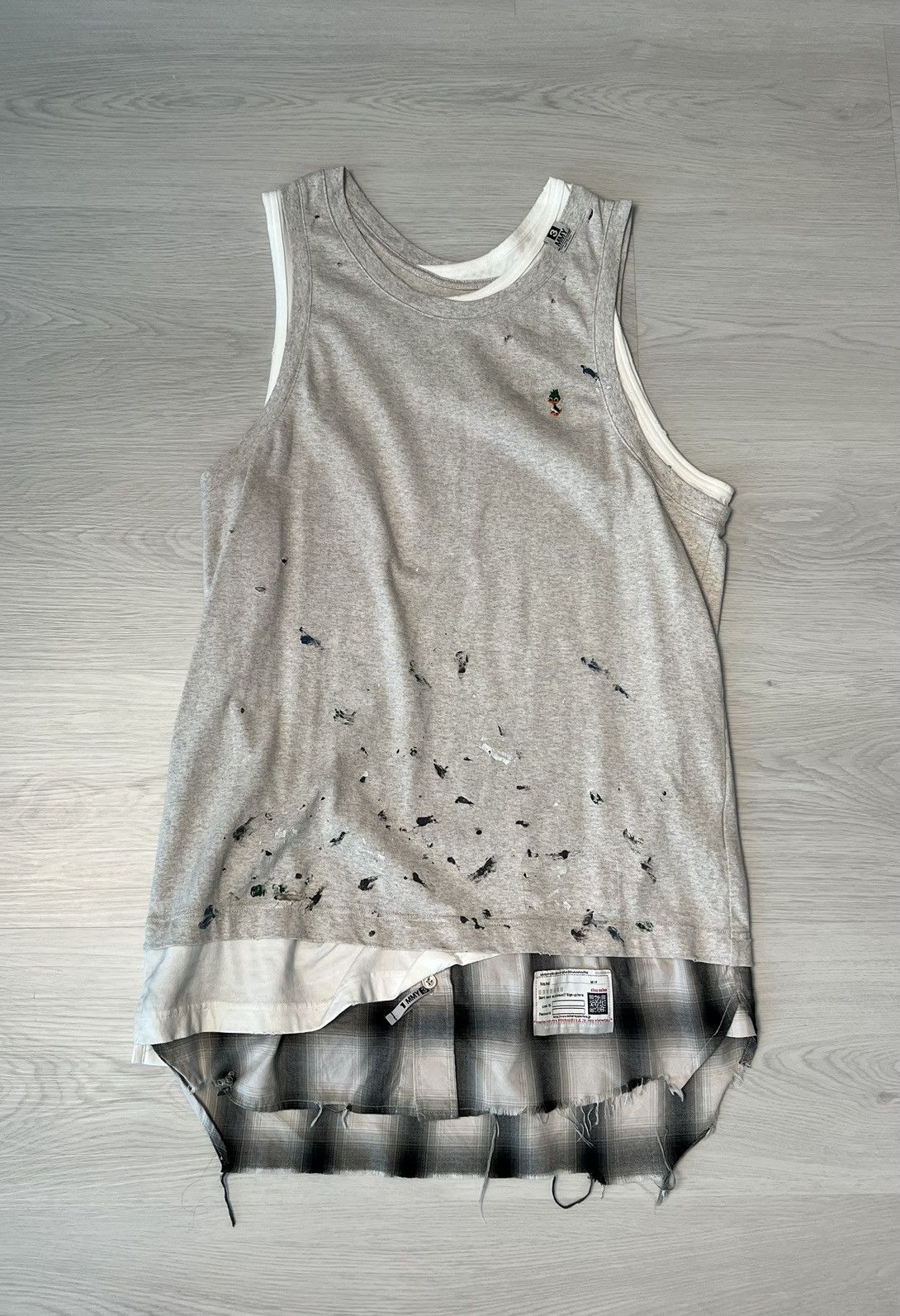 Maison MIHARA YASUHIRO Maison YASUHIRO MIHARA Layered Tank Size US XL / EU 56 / 4 - 1 Thumbnail