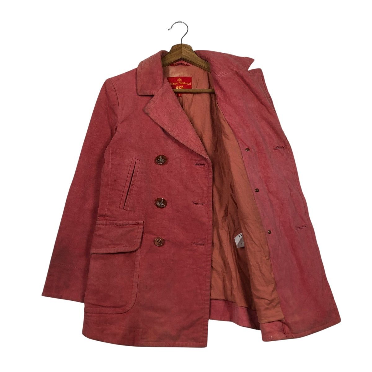 Vivienne Westwood 🔥VINTAGE JACKET VIVIENNE WESTWOOD RED LABEL DOUBLE BREAST Size M / US 6-8 / IT 42-44 - 11 Thumbnail