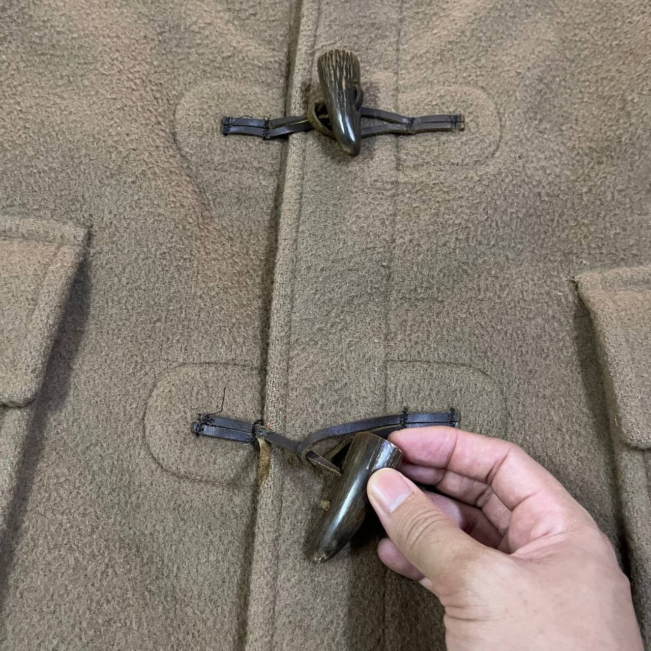 Burberry Vintage Burberry Nova Check Wool Duffle Coat Size US M / EU 48-50 / 2 - 6 Thumbnail