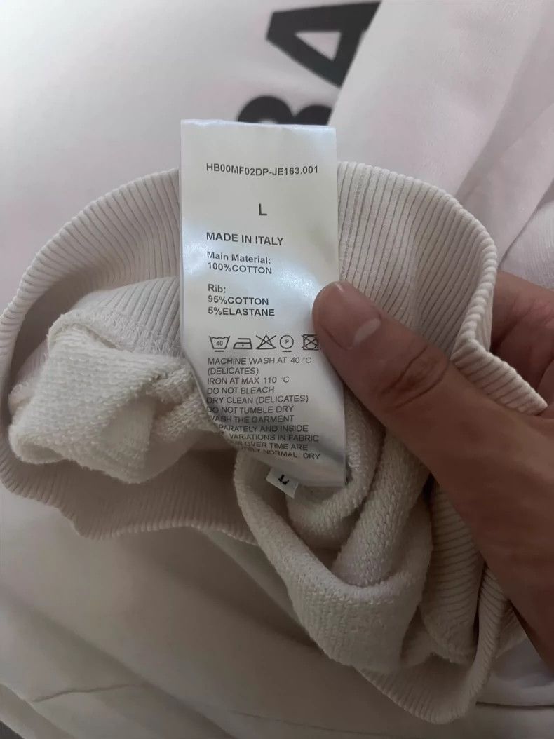Hood By Air Hood By Air Hood By Air Long Sleeve White Sweatshirt-2507 Size US L / EU 52-54 / 3 - 2 Thumbnail