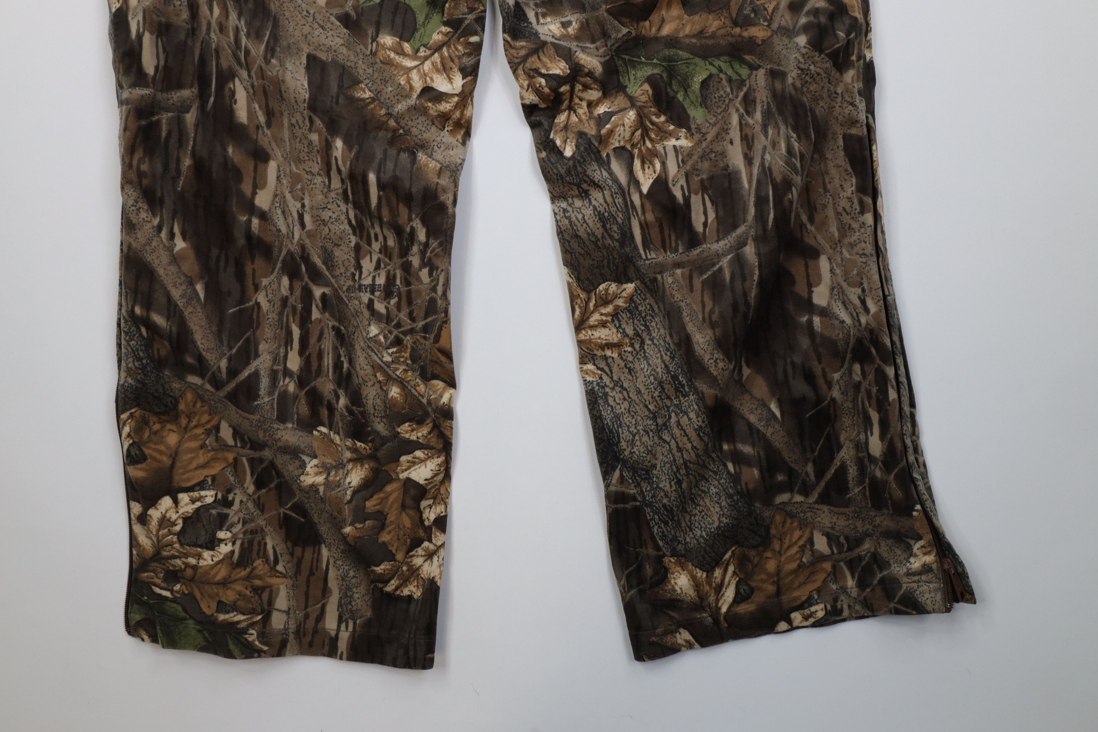 Columbia Vintage 90s Columbia Mossy Oak Chamois Cloth Wide Leg Pants Size US 38 / EU 54 - 12 Thumbnail