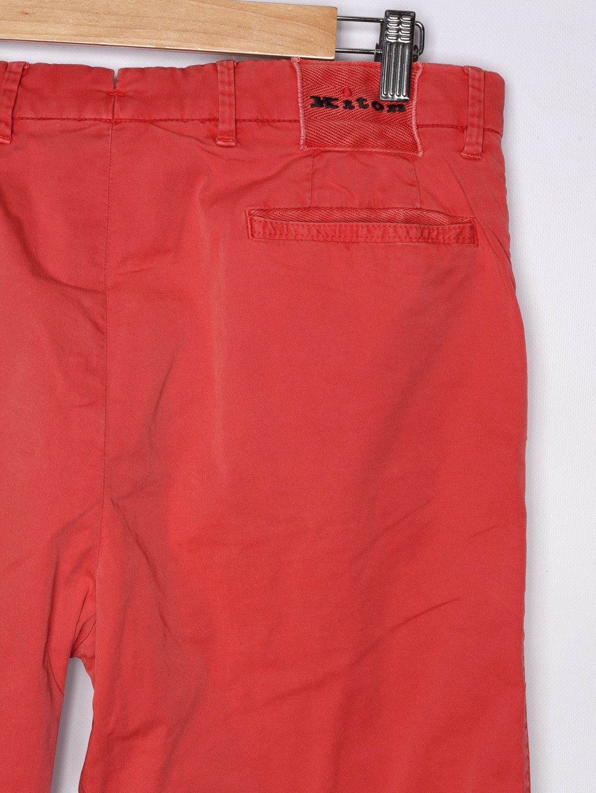 Kiton Kiton Napoli Coral Cotton Pants Trousers Size US 34 / EU 50 - 18 Thumbnail
