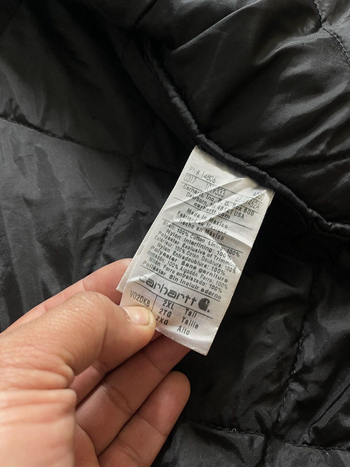 Carhartt Sun Faded Brown Carhartt Lined Vintage Vest Jacket Size US XXL / EU 58 / 5 - 8 Thumbnail