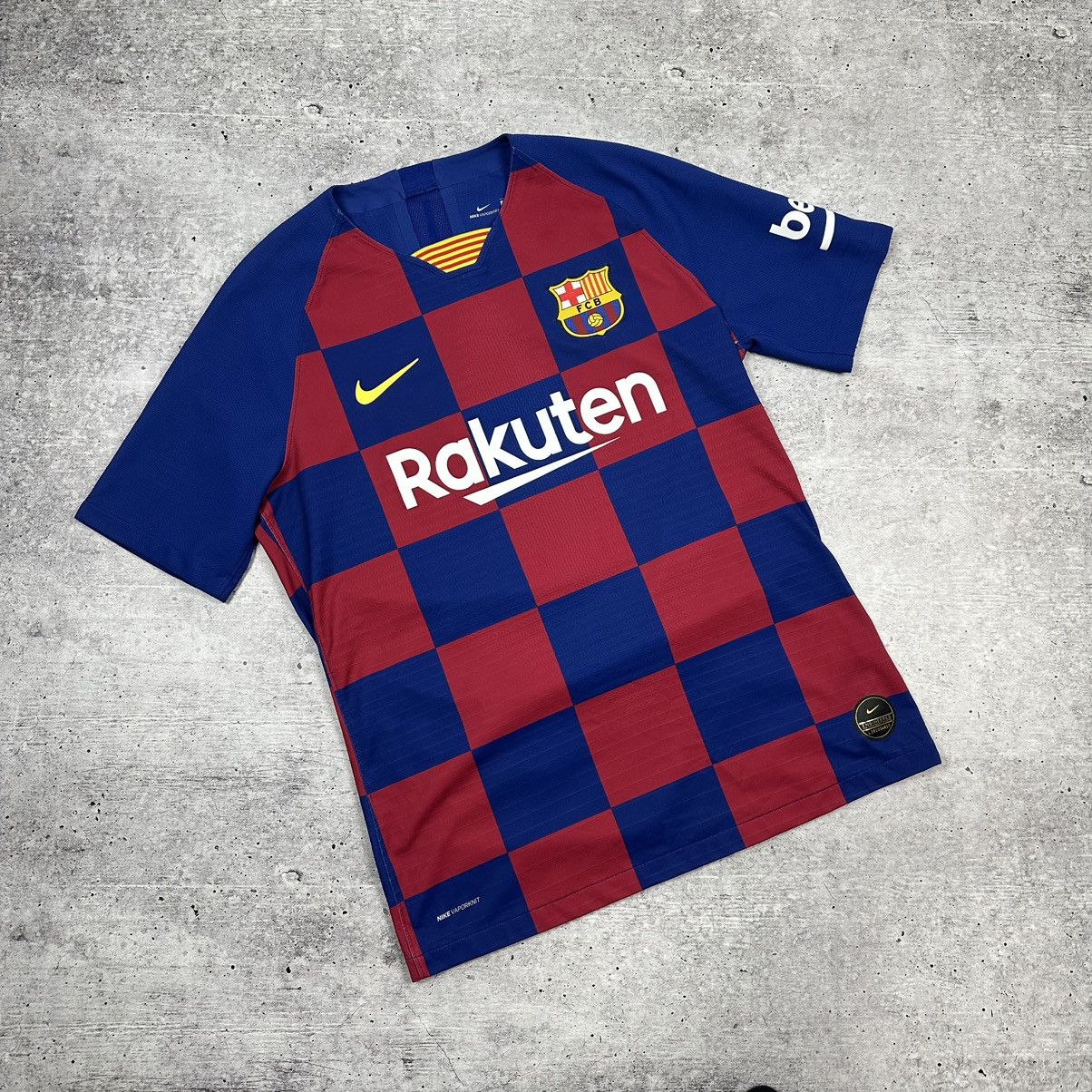 Nike Barcelona Shirt Home Soccer Jersey 2019-20 Leo Messi 10