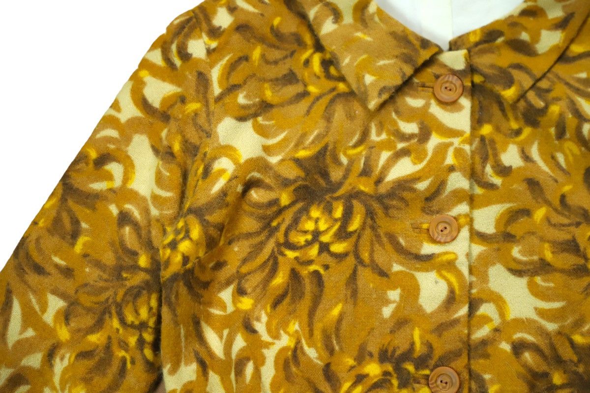 Designer × Japanese Brand × Vintage Manabe TAMAMATSU Florals print Shirt, Blouses Size S / US 4 / IT 40 - 5 Thumbnail