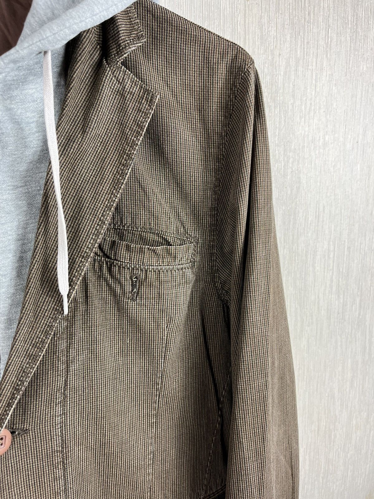 Japanese Brand × Vintage Vintage Fullcircle suit hoodie zip hooded blazer y2k jacket Size US L / EU 52-54 / 3 - 9 Thumbnail