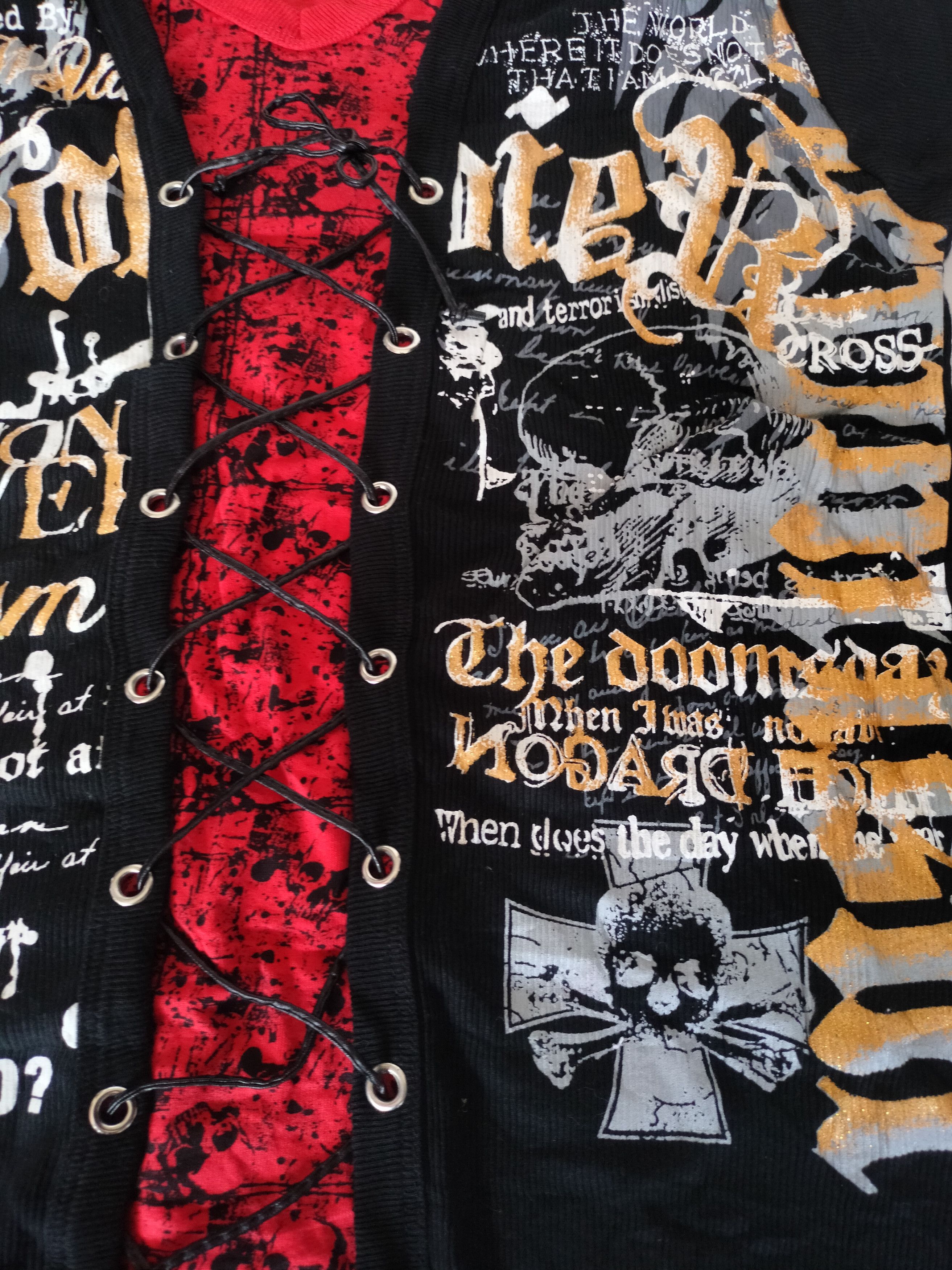 GOA Beaumere laces punk grunge gothic vkei Tshirt Size US S / EU 44-46 / 1 - 4 Thumbnail