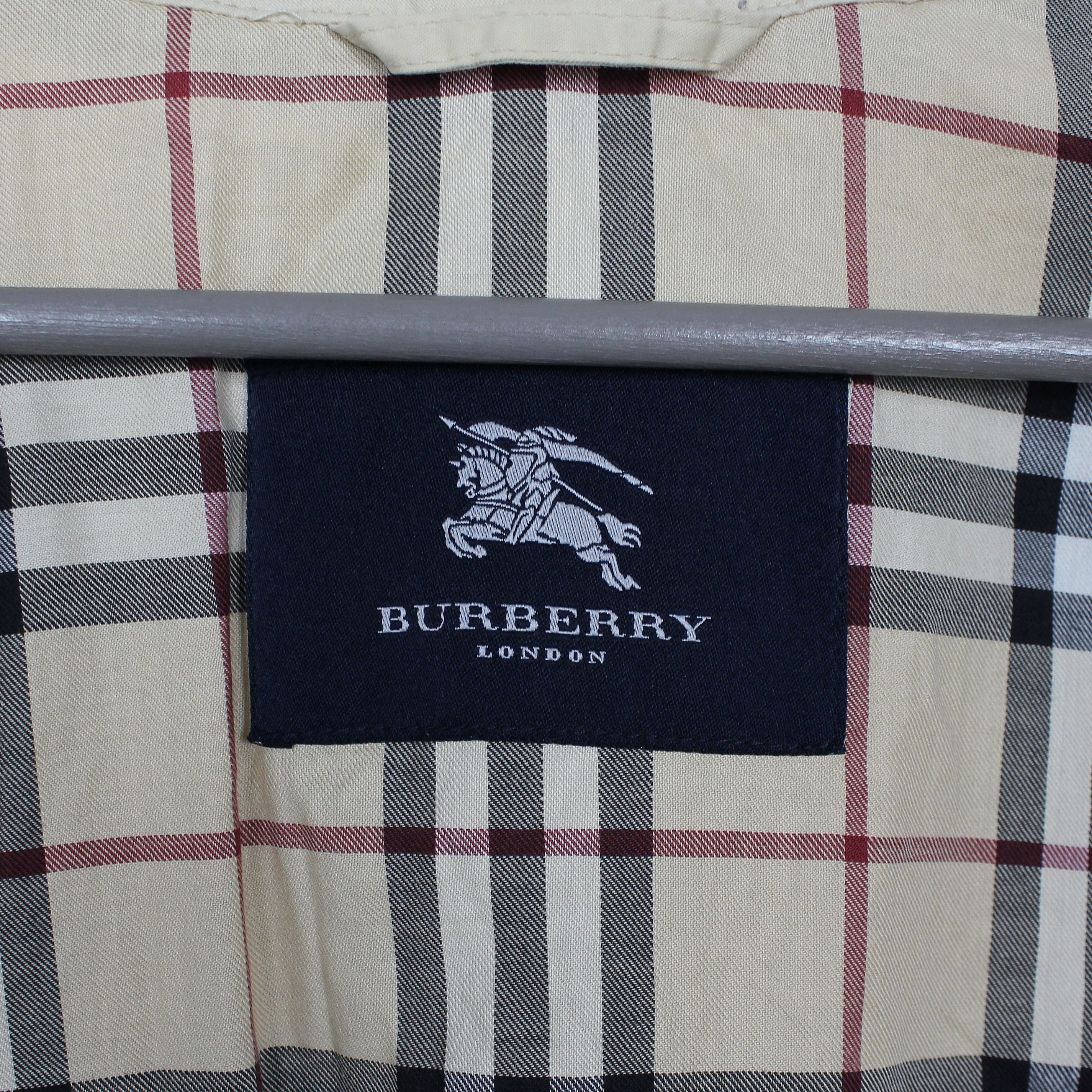 Burberry Burberry London Womens Trench Jacket Beige Size M / US 6-8 / IT 42-44 - 9 Thumbnail