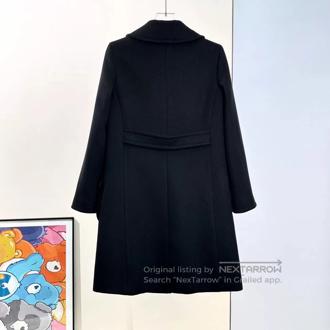 Gucci Gucci Black Gold Button Wool Coat. Size S / US 4 / IT 40 - 3 Thumbnail