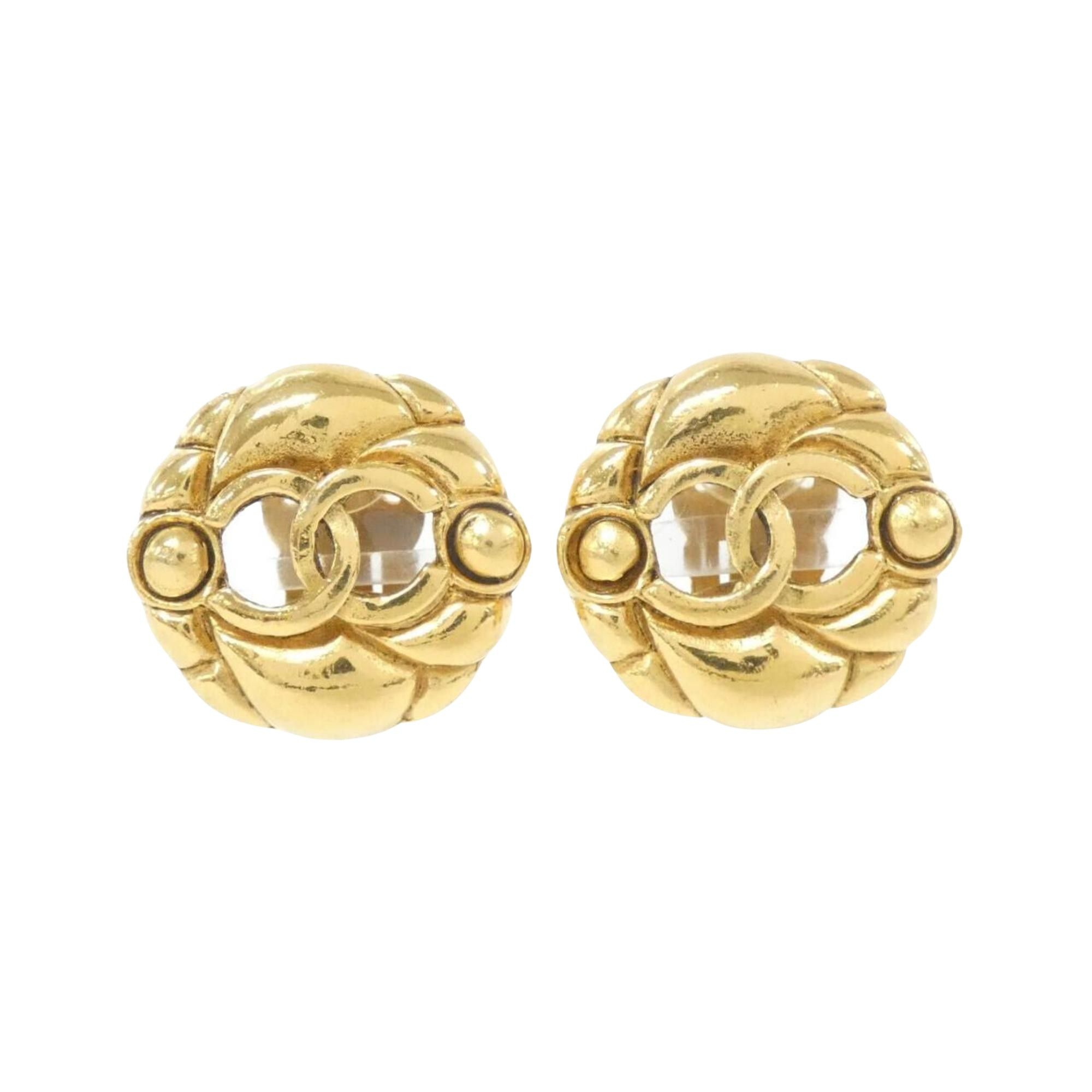Chanel Chanel Coco Mark earring Size ONE SIZE - 1 Thumbnail