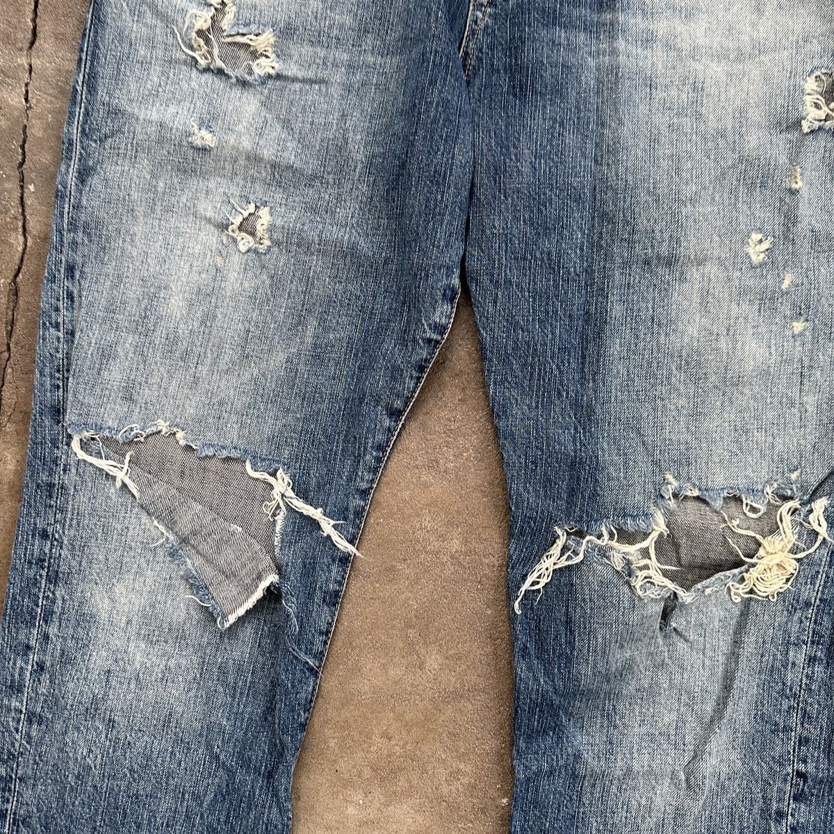 Polo Ralph Lauren × Ralph Lauren Ralph Lauren PJC Distressed Denim Size US 28 / EU 44 - 5 Thumbnail