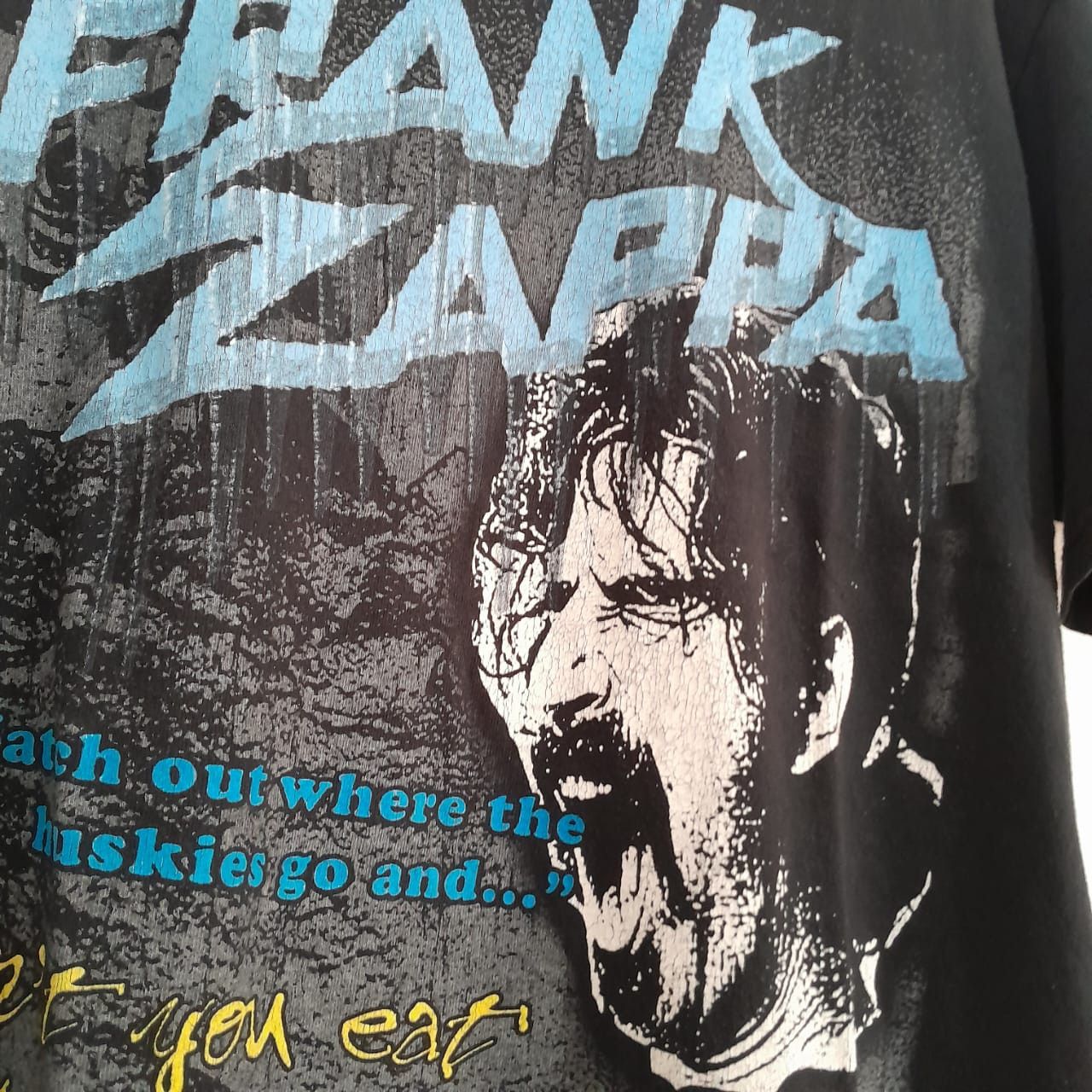 Band Tees × Vintage Vintage Rare Frank Zappa Tshirt Size US M / EU 48-50 / 2 - 3 Thumbnail