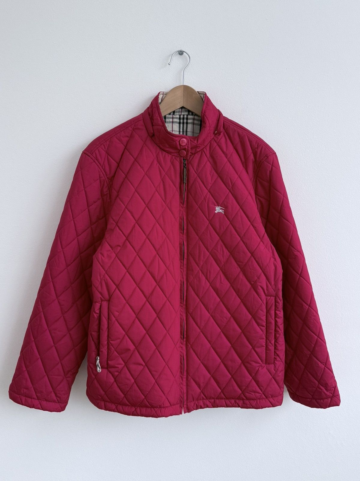 Burberry Vintage Burberry Quilted Nova Check Reversible Jacket Size XL / US 12-14 / IT 48-50 - 2 Thumbnail