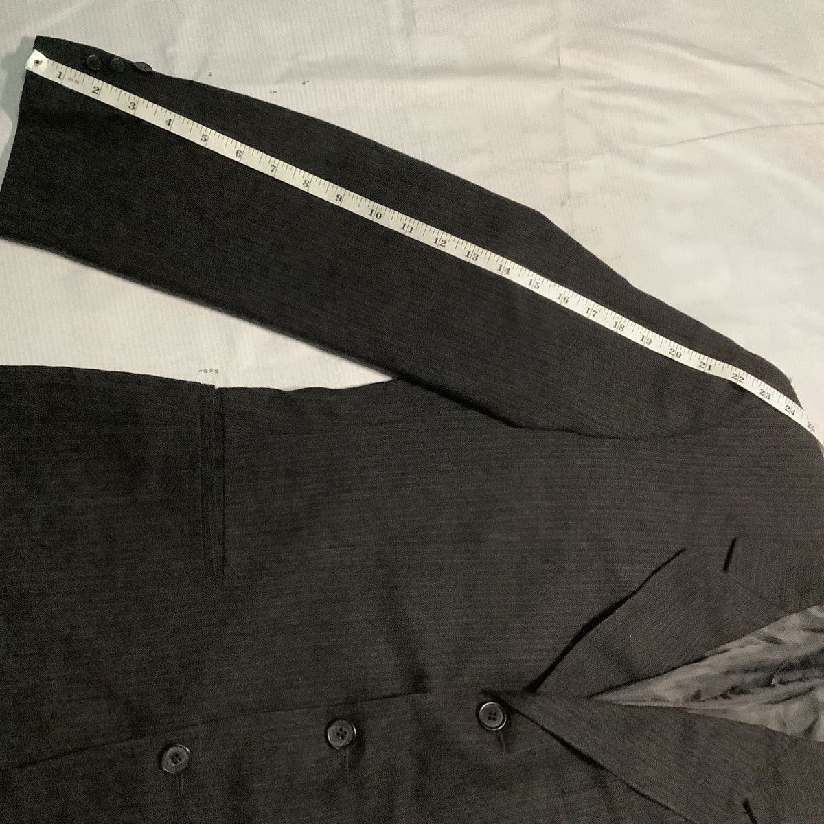 Yohji Yamamoto Yohji Yamamoto A.A.R Stripe Blazer 2014 Size 42R - 12 Thumbnail