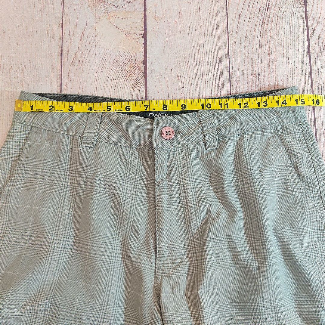 O'Neill O'Neill plaid flat front chino shorts sz 30 Size US 30 / EU 46 - 8 Thumbnail