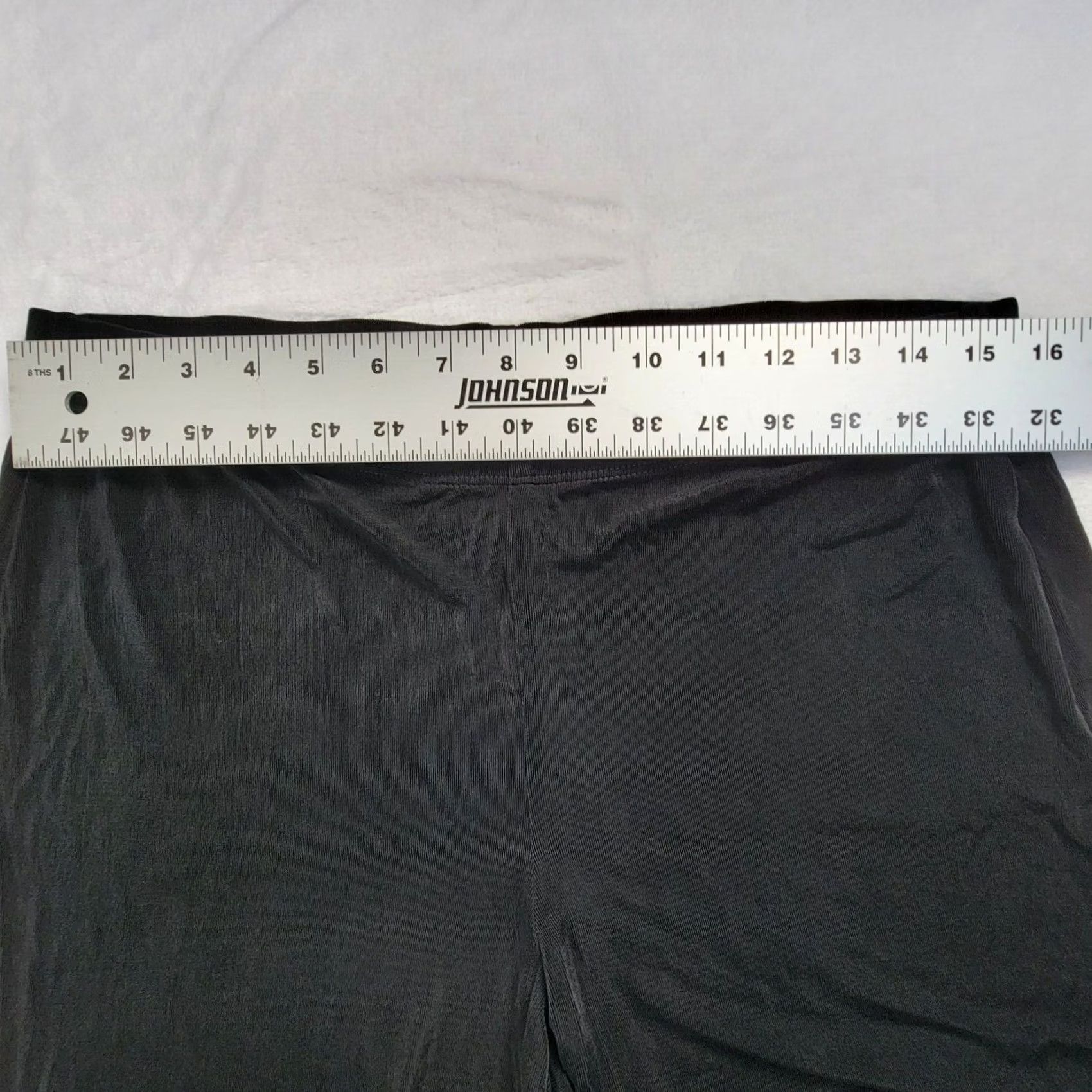 Vintage Chico's Travelers Womens Mid-Rise Straight Leg Pull-On Pants Size 1 Short Black Size 25" / US 0 / IT 36 - 5 Thumbnail