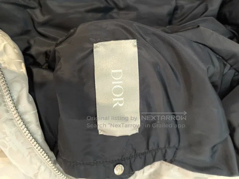 Dior Dior Solid colour letter logo full-print hooded chain down Size US S / EU 44-46 / 1 - 4 Thumbnail