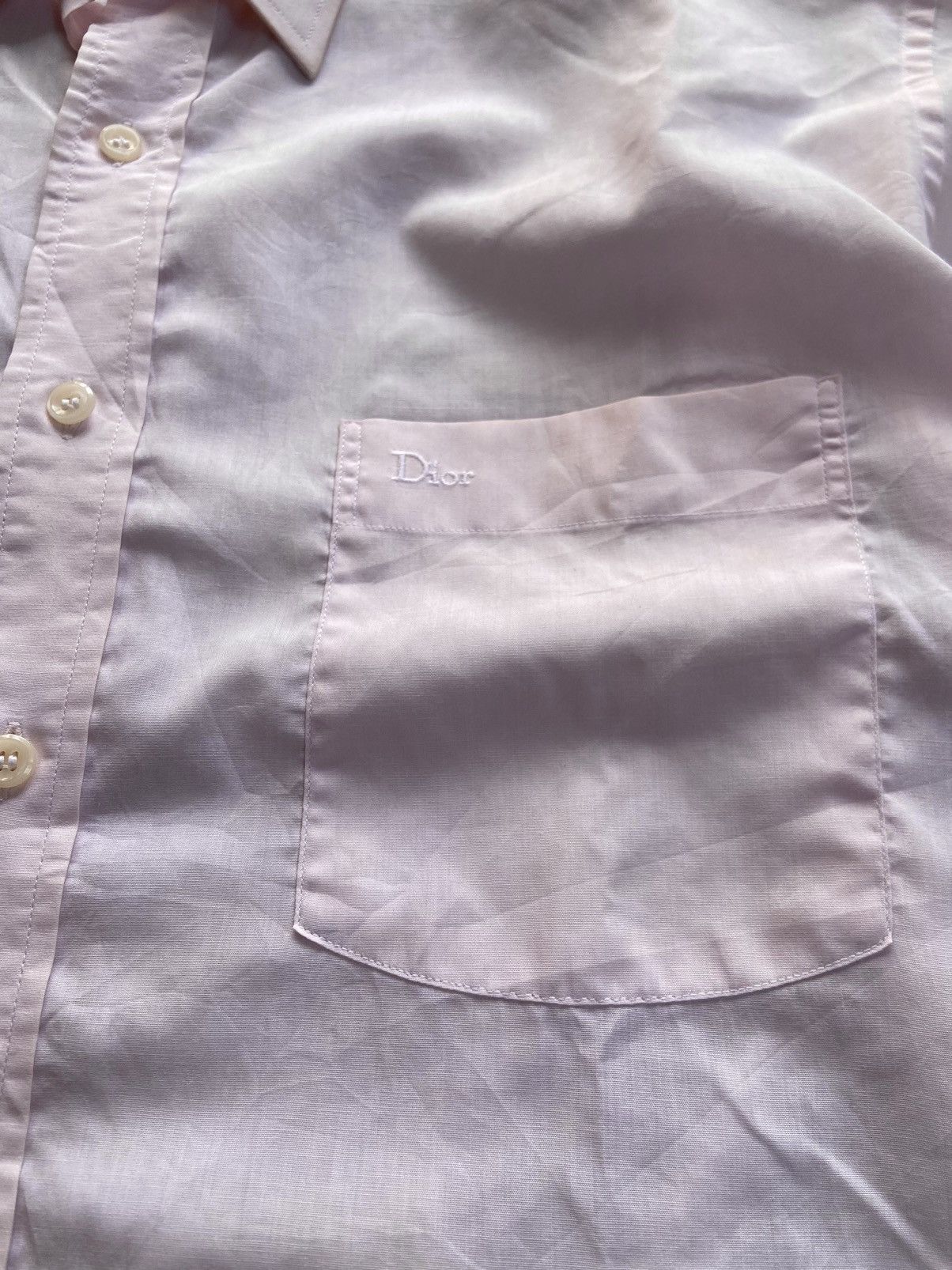 Christian Dior Monsieur × Vintage VINTAGE CHRISTIAN DIOR 2 IN 1 CASUAL BUTTON SHIRT Size US XL / EU 56 / 4 - 21 Thumbnail