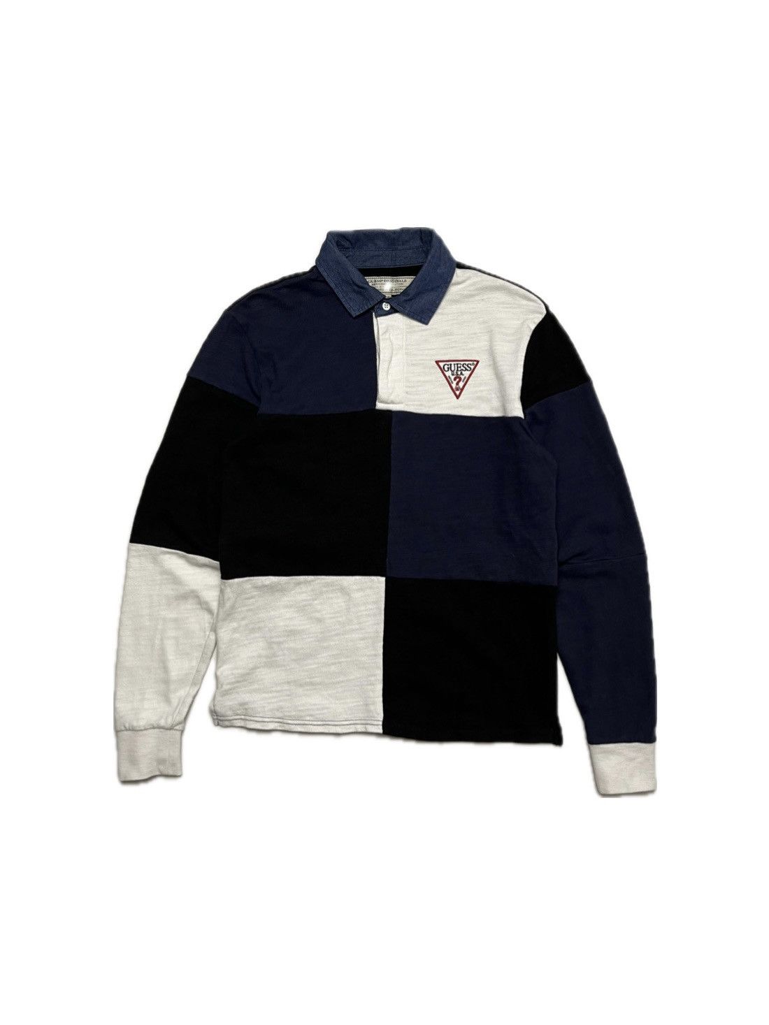 Guess Vintage Guess Polo Long Sleeve Shirt Size US S / EU 44-46 / 1 - 1 Thumbnail