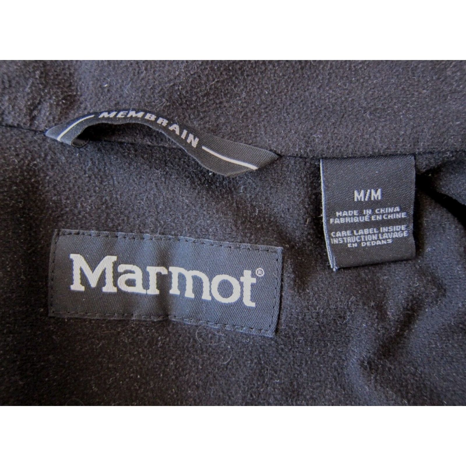 Marmot VINTAGE Marmot Membrain Black Grey Plaid Full Zip Waterproof Snow Rain Jacket Medium Size M / US 6-8 / IT 42-44 - 4 Thumbnail