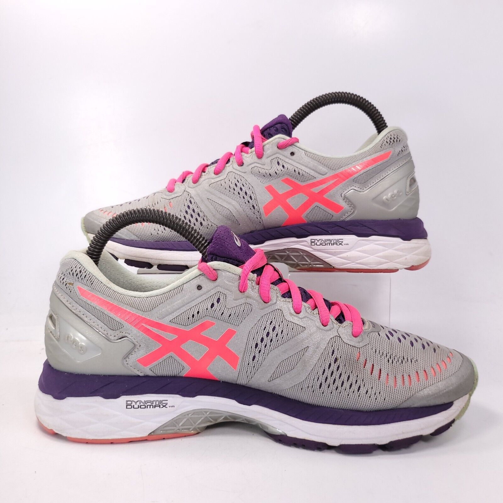Asics Asics Gel-Kayano 23 Athletic Shoes Women Size 7.5 T696N Gray Size US 7.5 / IT 37.5 - 6 Thumbnail
