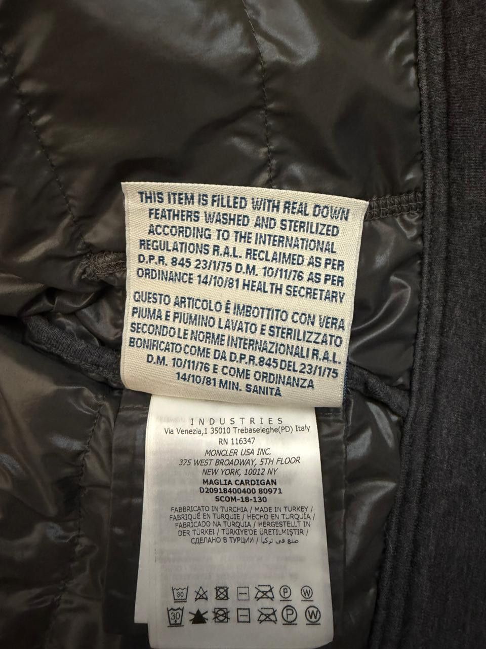 Moncler MONCLER Maglia Cardigan M 2 Hoodie Zip UP Puffer Down Size US M / EU 48-50 / 2 - 11 Thumbnail
