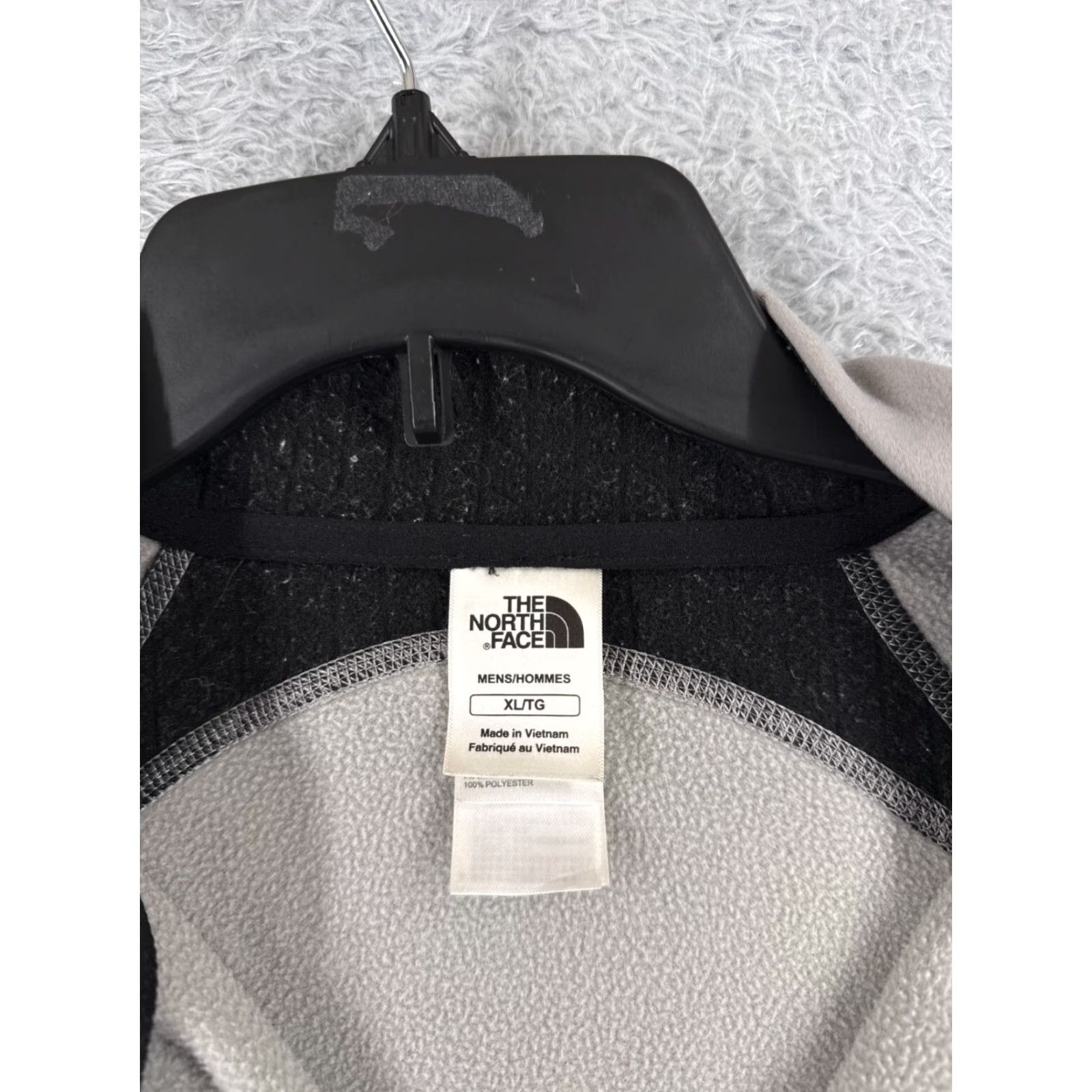 The North Face The North Face Sweater Men XL Gray Black Button Mock Neck Pullover Knit Polyester Vaporwick Casual, Travel, Workwear Mens Size US XL / EU 56 / 4 - 7 Thumbnail