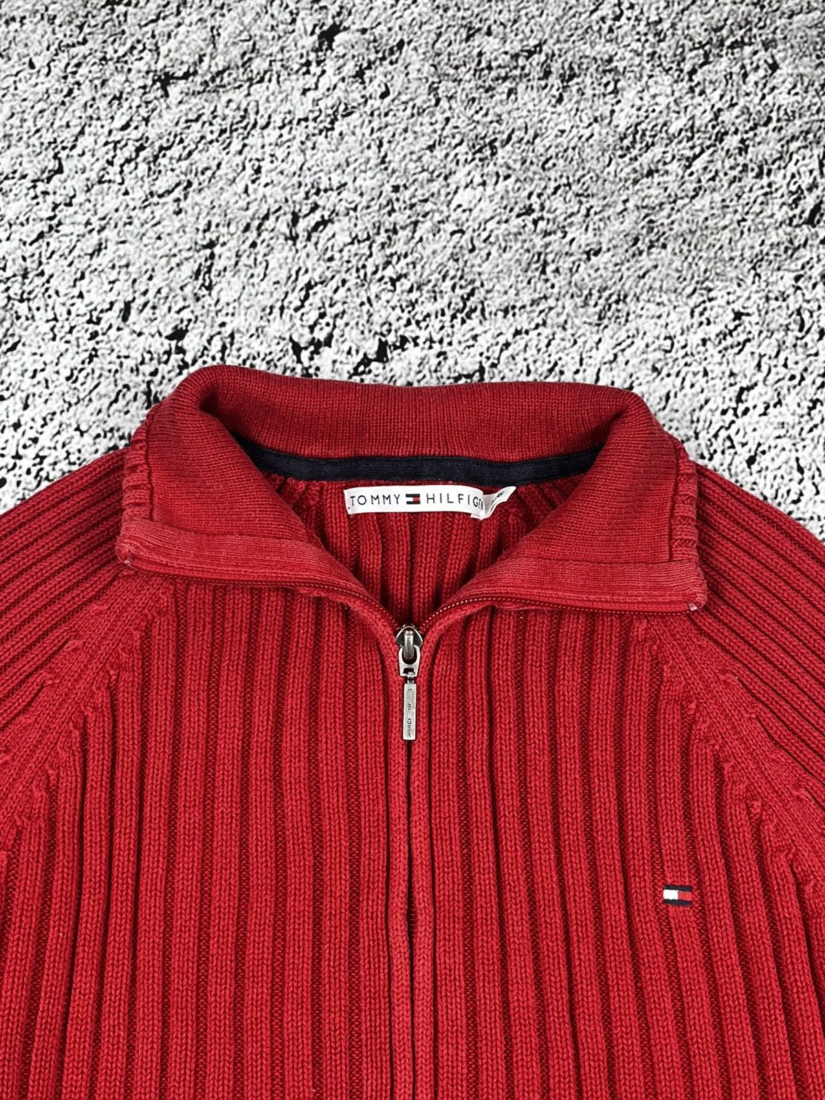 Tommy Hilfiger Vintage Y2K Tommy Hilfiger old money 1/4 zip sweater size L Size L / US 10 / IT 46 - 4 Thumbnail