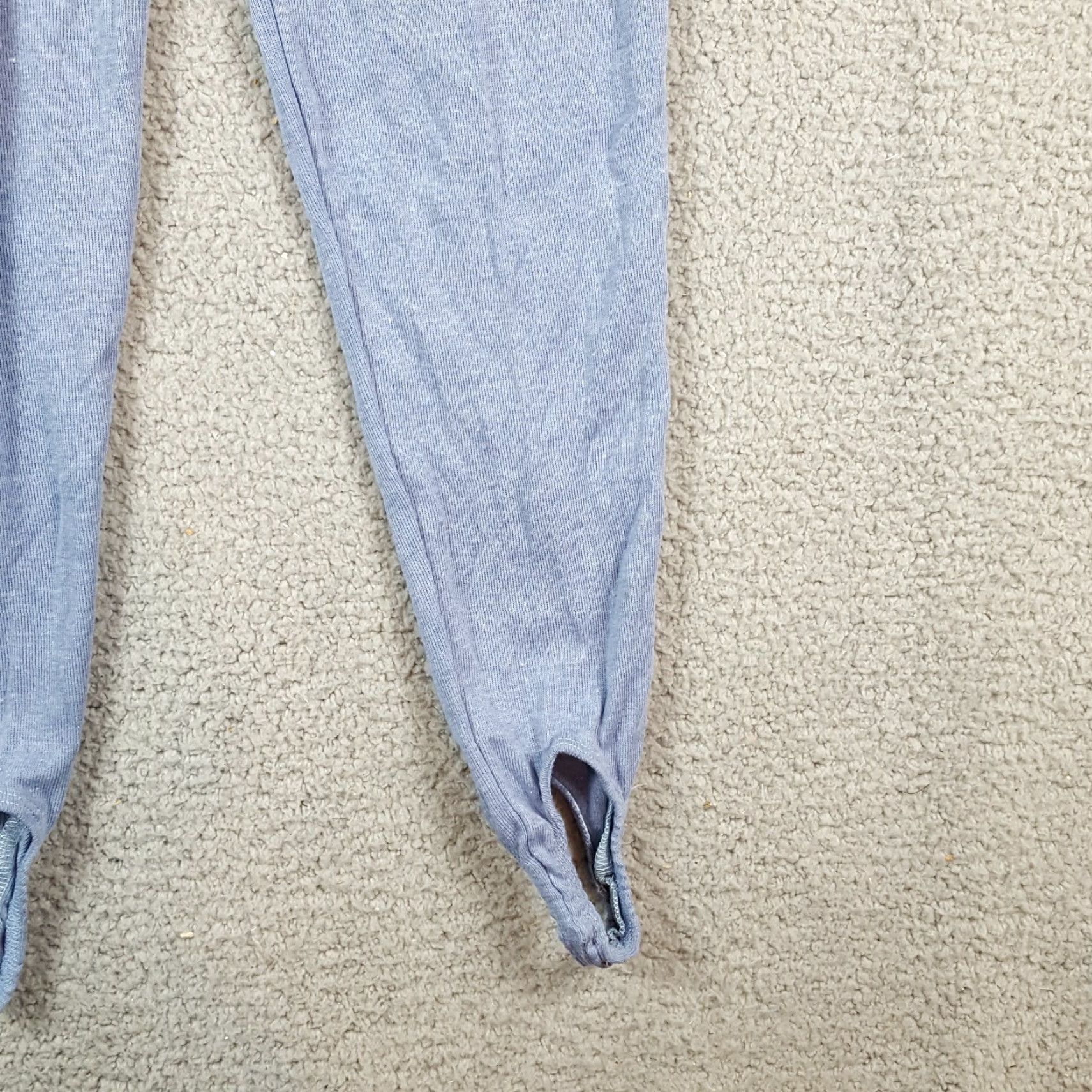 Vintage Vintage Peter Popovitch Women's Leggings Size Medium Blue 80s 90s Athletic Casual Yoga Gym Outdoor Size 32" / US 10 / IT 46 - 3 Thumbnail