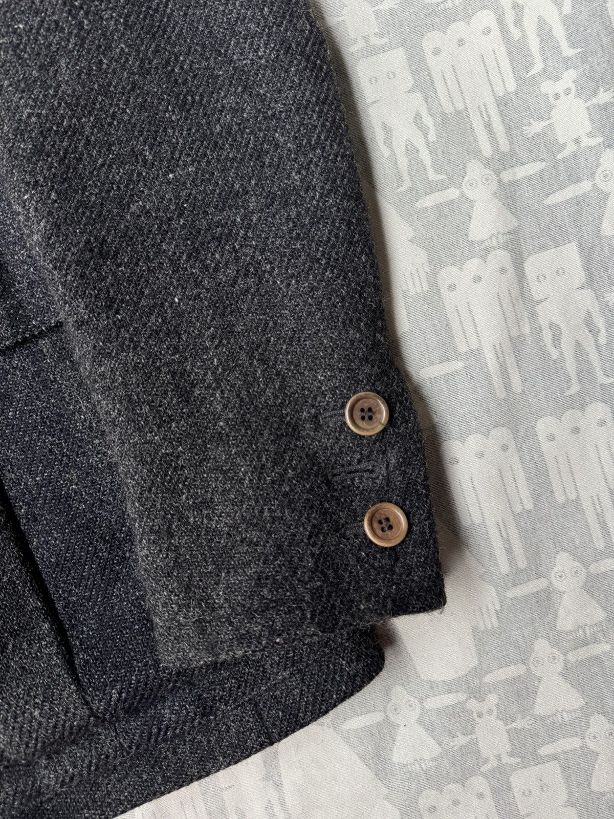 Dirk Bikkembergs Dirk Bikkembergs AW95 Cargo Double Breasted Wool Blazer Size US M / EU 48-50 / 2 - 6 Thumbnail