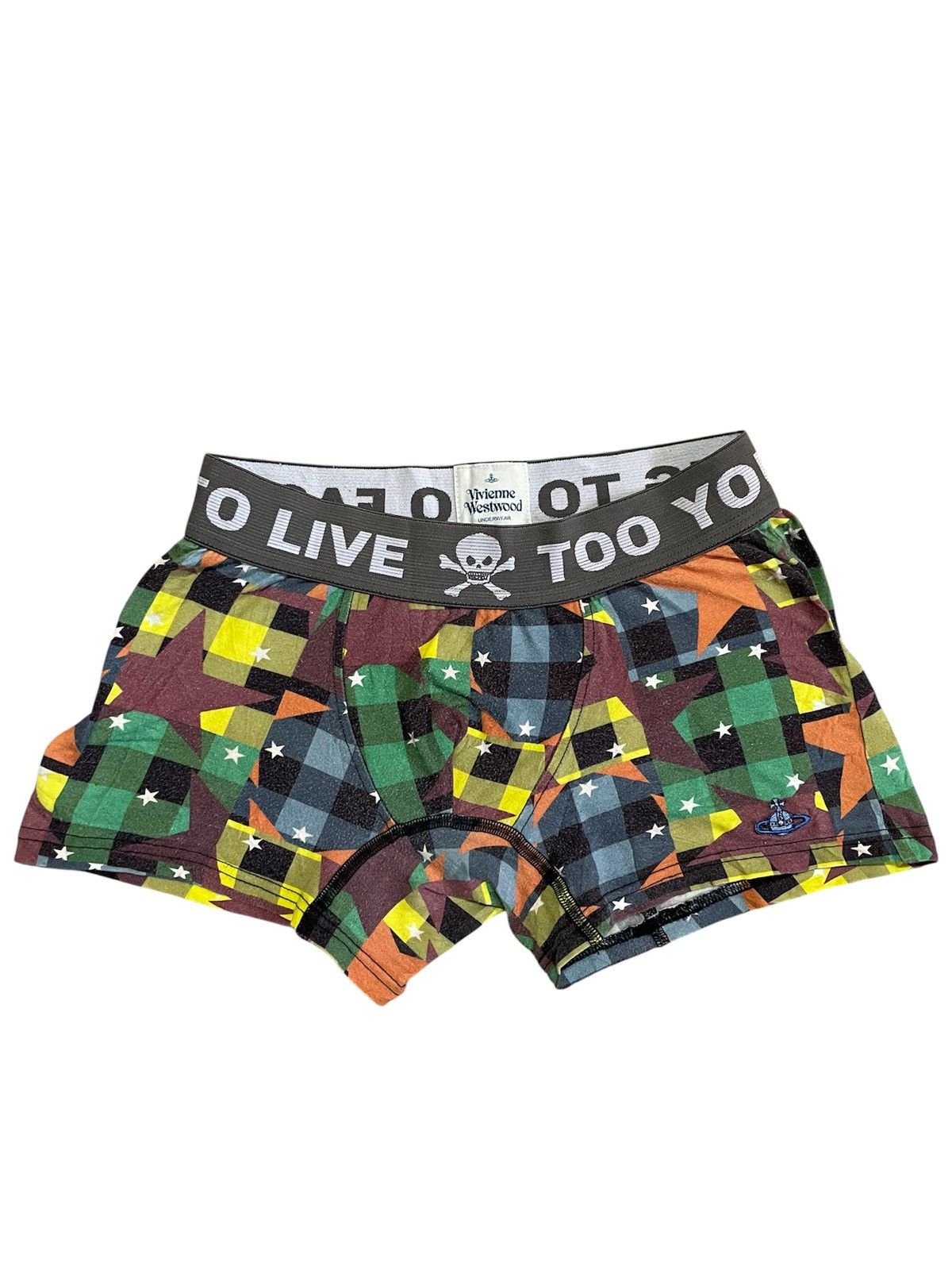 Vivienne Westwood Vivienne Westwood Boxer Underwear Small patchwork multicolor Size 28 - 2 Thumbnail