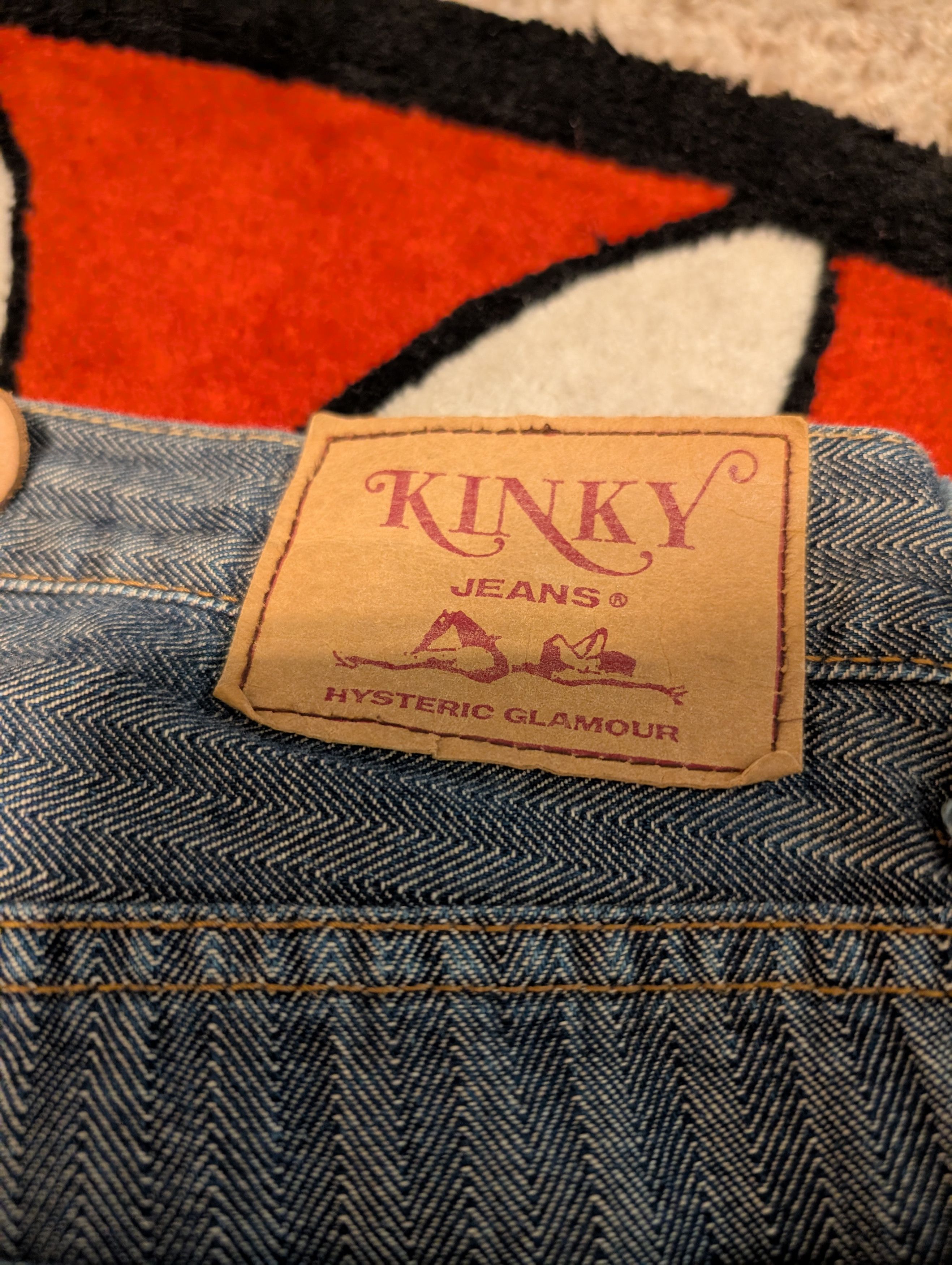 Hysteric Glamour Kinky Strap Jeans