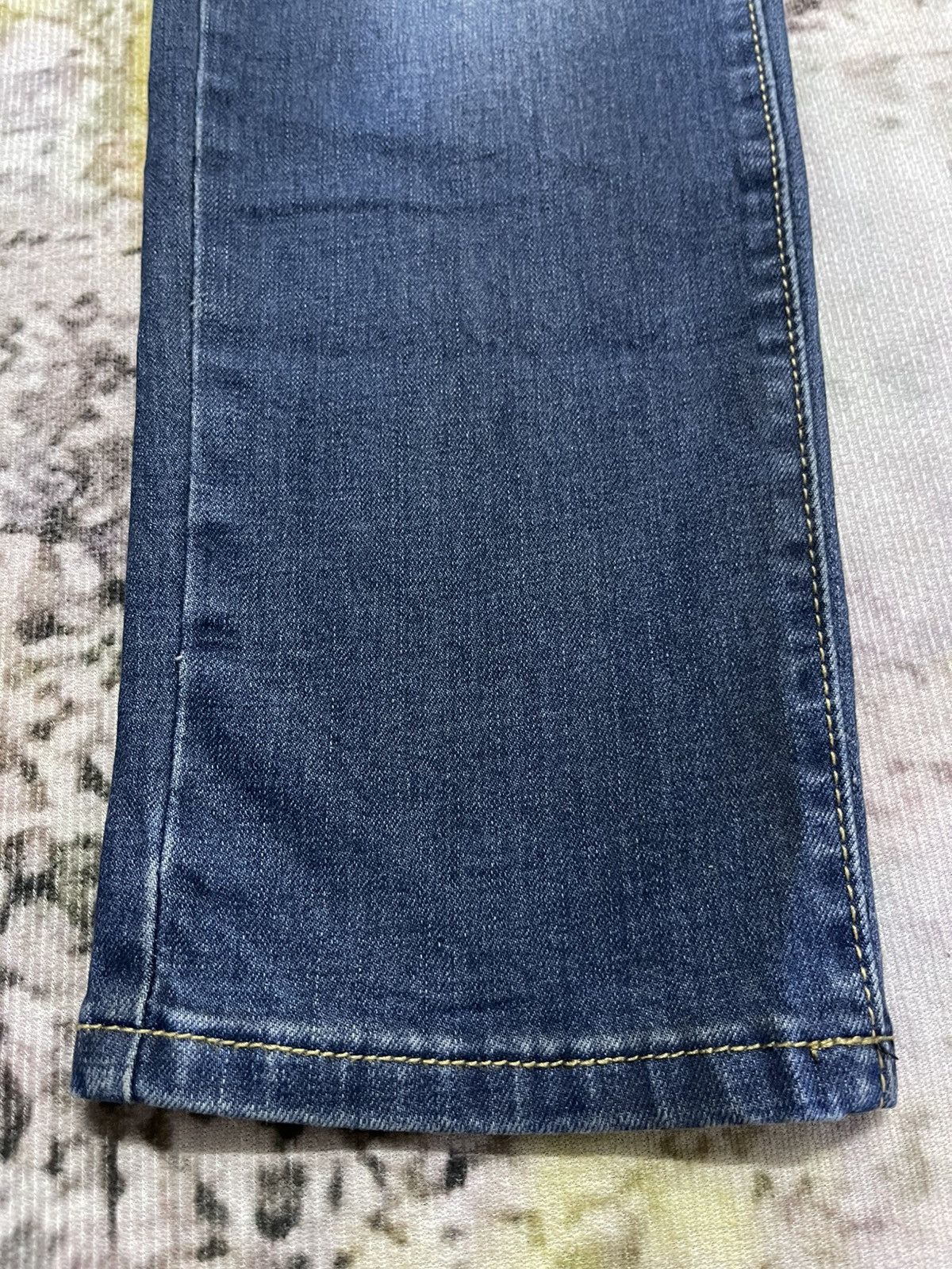 Balmain × Pierre Balmain Pierre Balmain Disstressed Denim Jeans Skinny Size US 34 / EU 50 - 3 Thumbnail