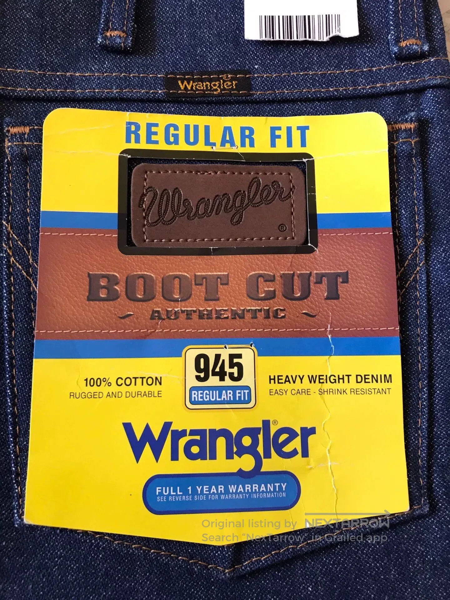 Wrangler Wrangler 945 Bootcut Jeans W36L30. Size US 36 / EU 52 - 6 Thumbnail