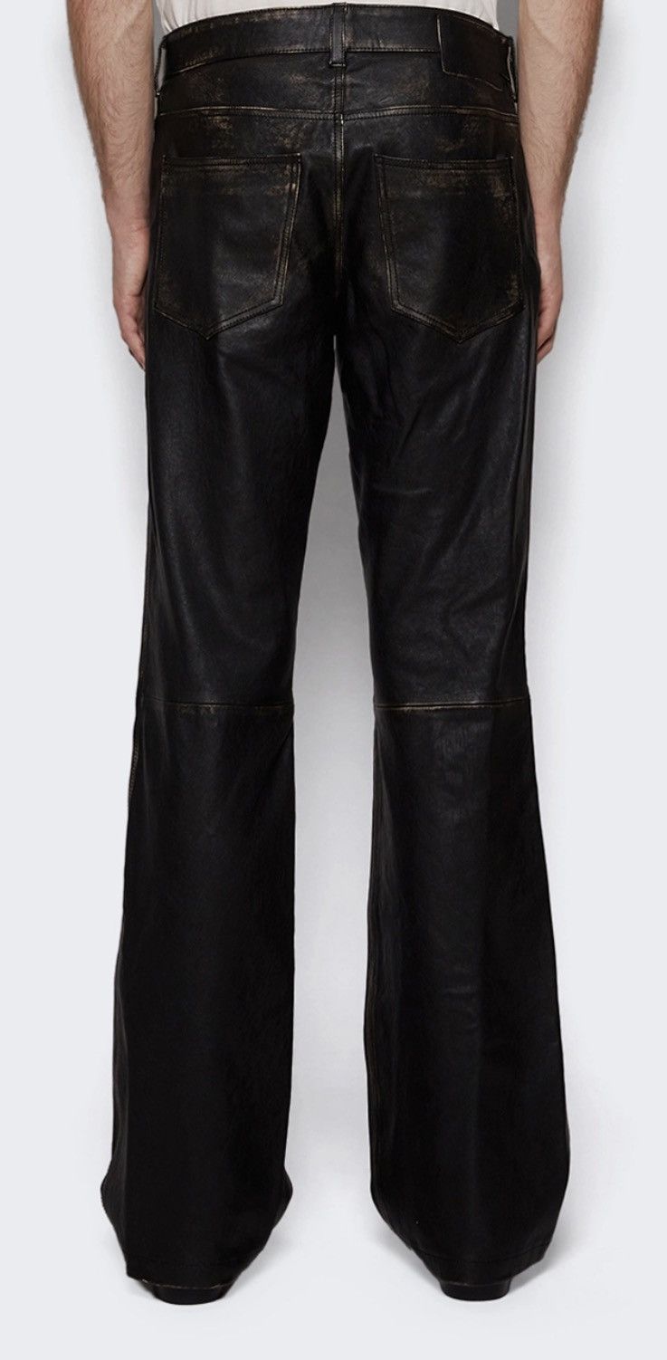 Diesel Diesel P-Blixia Leather Pants Size US 33 - 5 Thumbnail