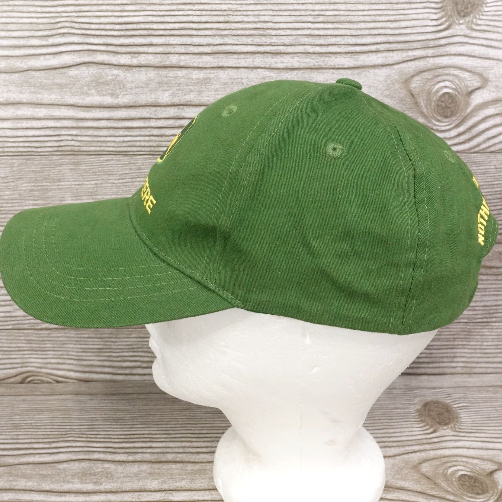 John Deere VINTAGE JOHN DEERE CAMOUFLAGE BASEBALL CAP STRAPBACK GREEN ONE SIZE MEN'S Size ONE SIZE - 7 Thumbnail