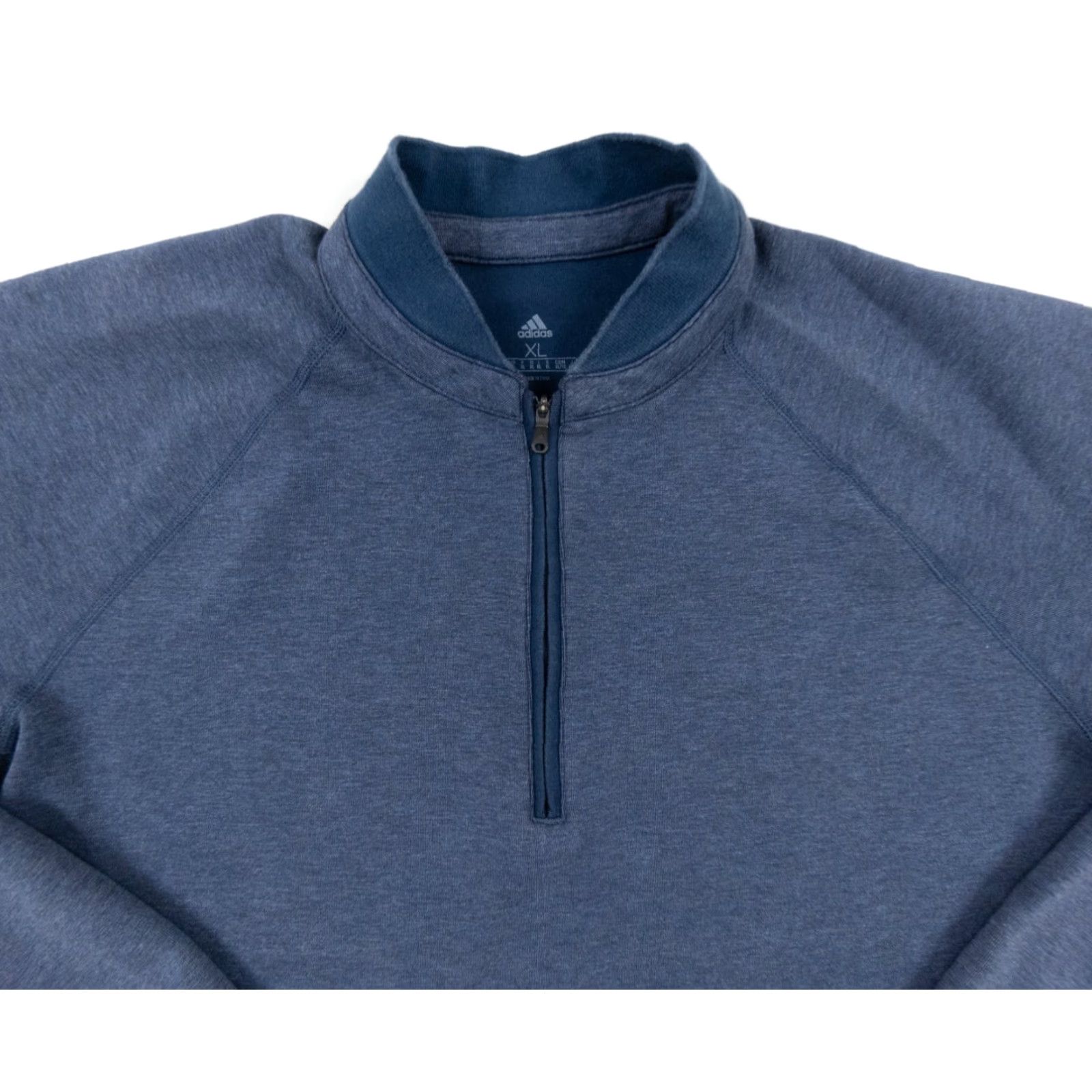 Adidas Adidas Sweater Mens XLarge Blue 1/4 Zip Adi Club Pullover Adult XL Golf Casual Size US XL / EU 56 / 4 - 2 Thumbnail