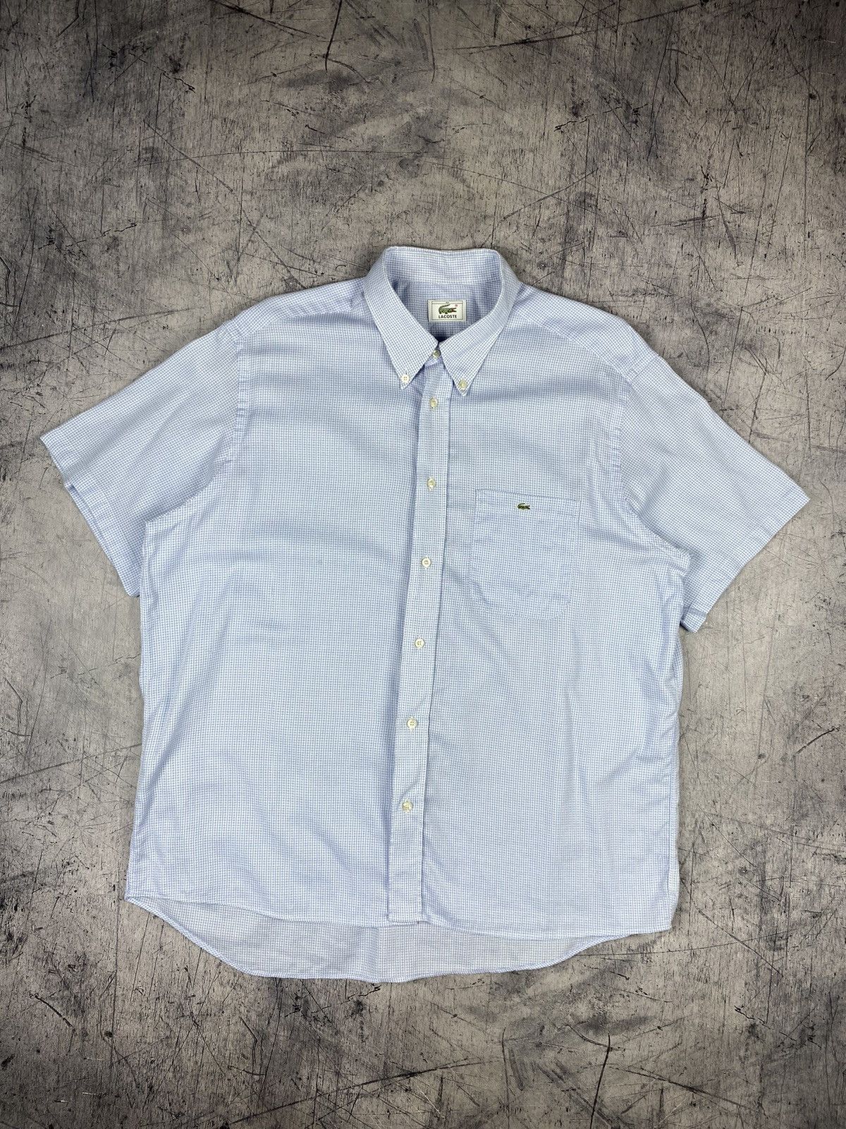 Lacoste × Vintage Vintage Lacoste Button Up Shirt Size ХL Size US XL / EU 56 / 4 - 2 Thumbnail