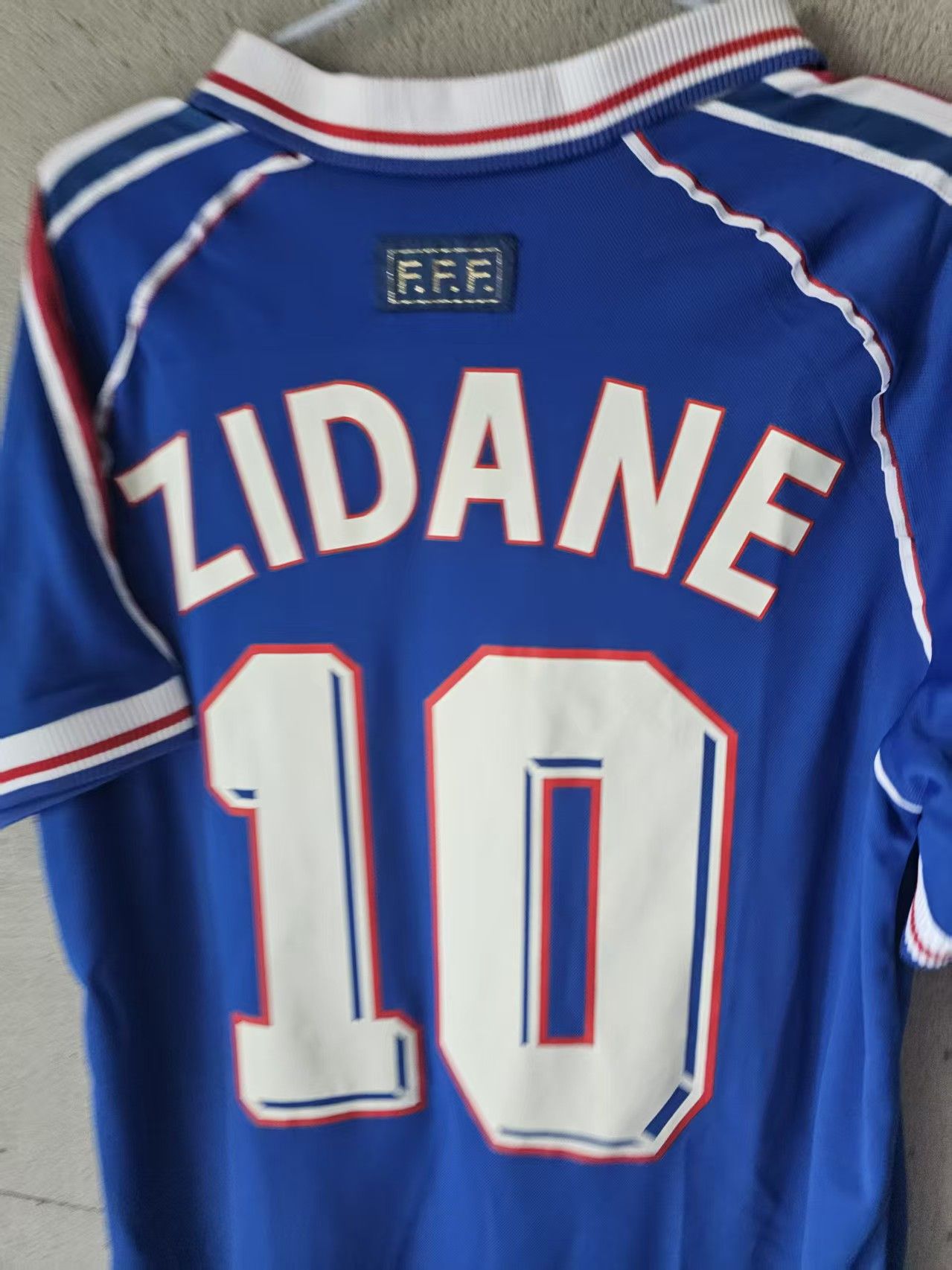 Other 1998 France #10 Zidane Jersey Blue Size US S / EU 44-46 / 1 - 4 Thumbnail