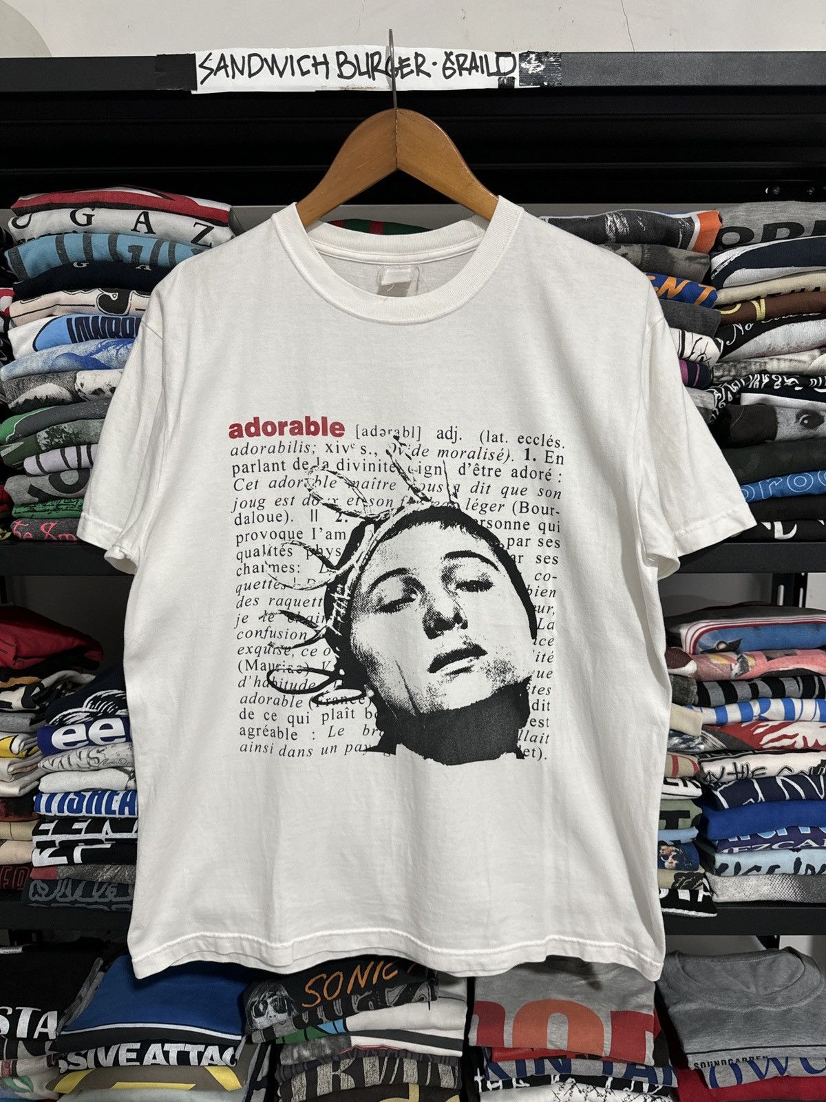 ADORABLE SUNSHINE SMILE VINTAGE T-SHIRT SHOEGAZE
