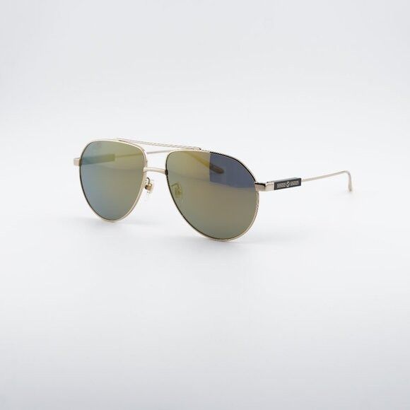 Gucci Gucci GG1311S 002 Sunglasses Gold Aviator Frame Size ONE SIZE - 1 Thumbnail