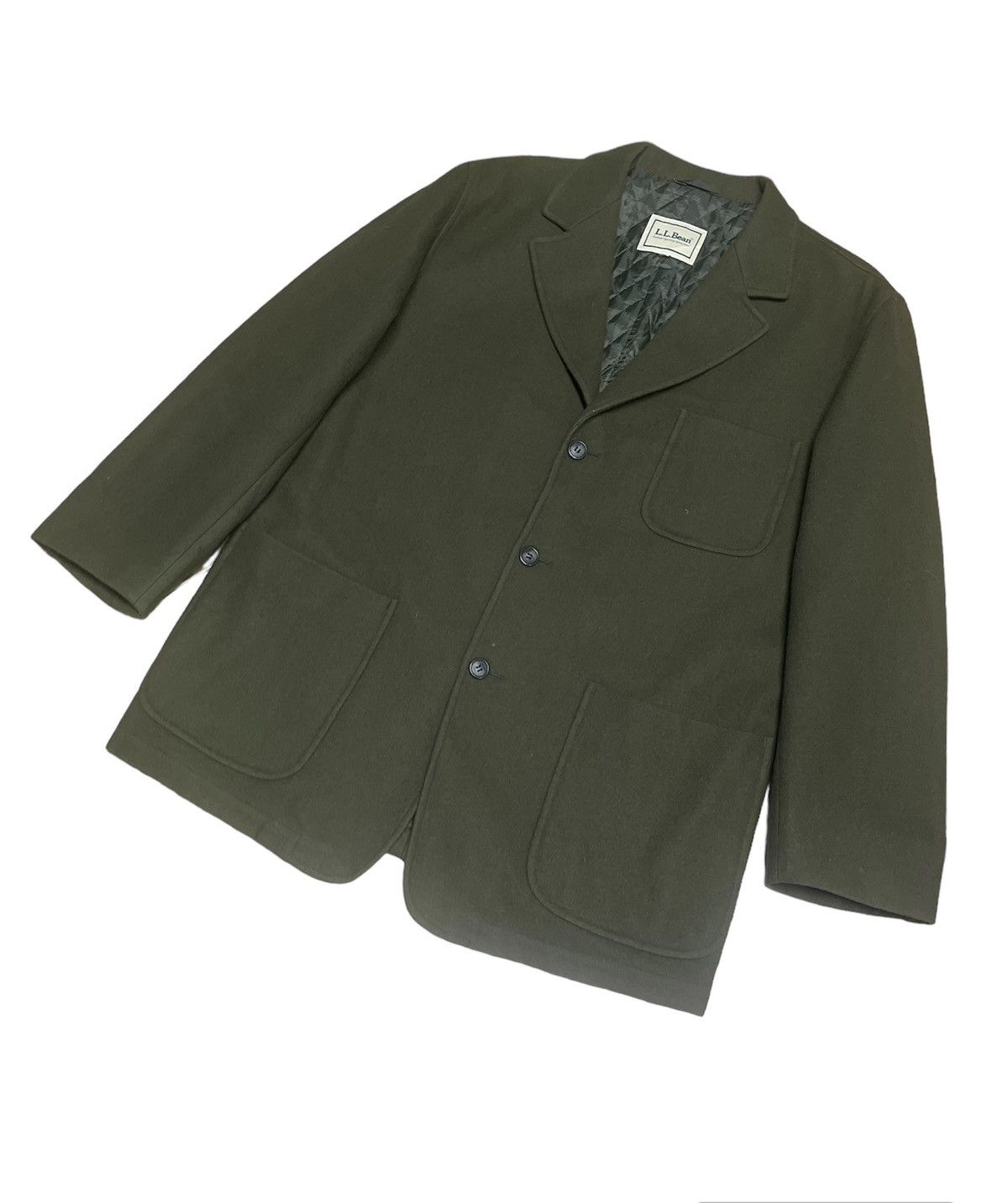 L.L. Bean × Vintage Vintage L.L. Bean Wool Jacket Size US M / EU 48-50 / 2 - 7 Thumbnail