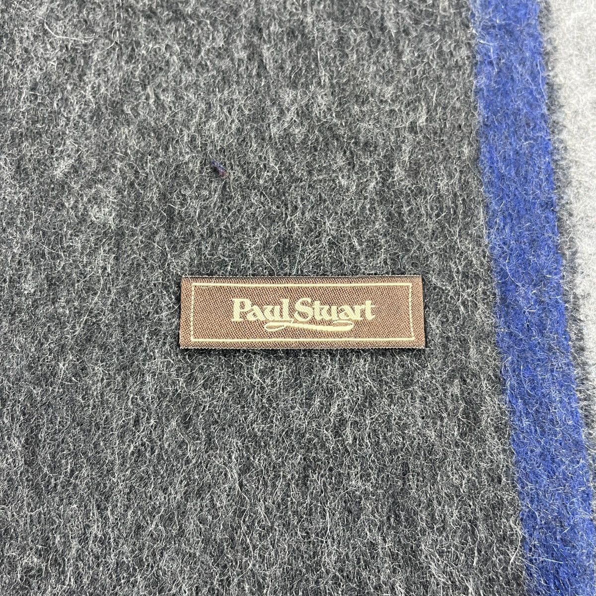 Paul Stuart × Vintage Paul Stuart Cashmere Scarf / Muffler / Neckwear T991 Size ONE SIZE - 9 Thumbnail