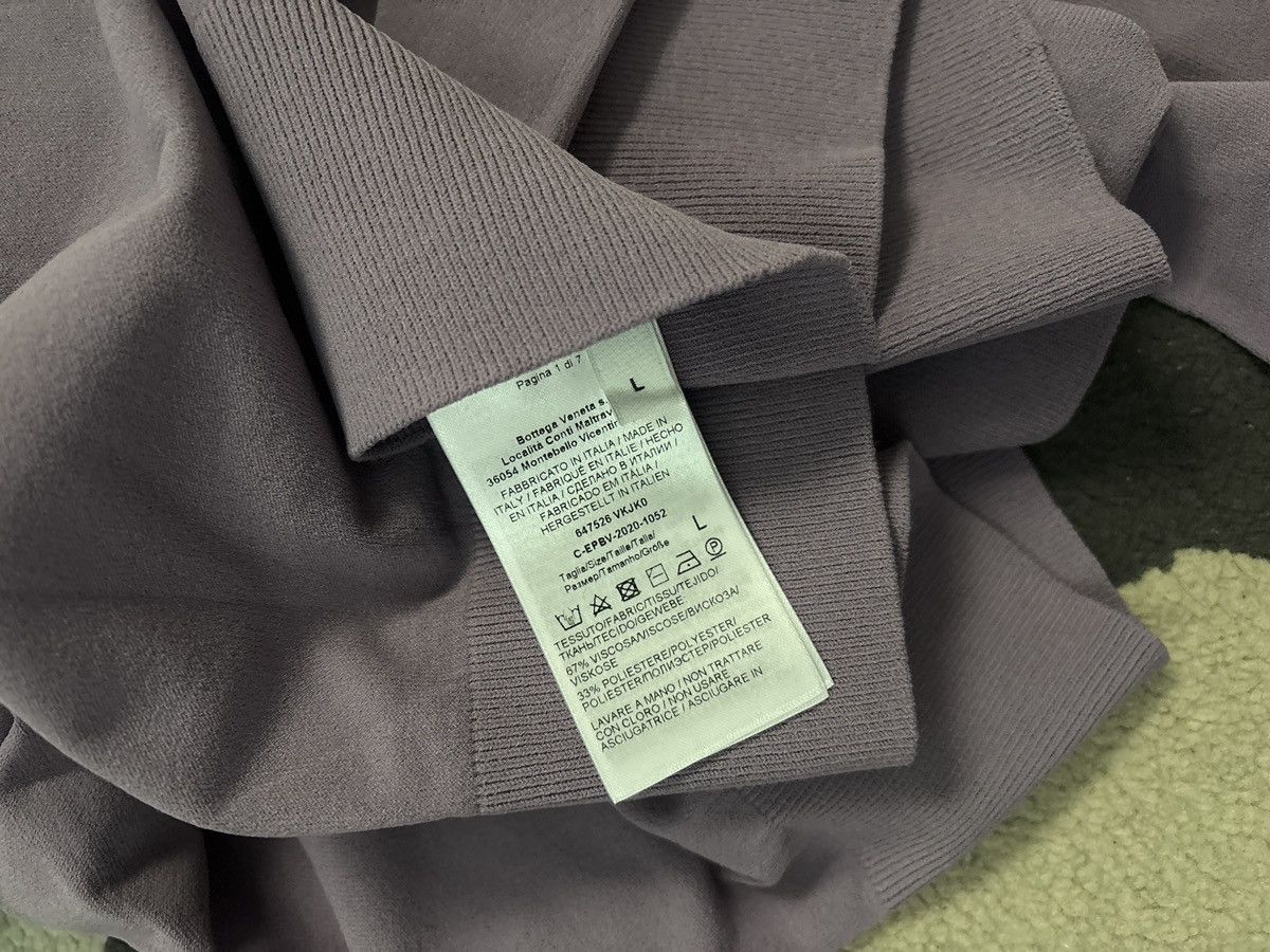 Bottega Veneta Bottega Veneta Tech Knit Pullover L Lilac BNWT Size US L / EU 52-54 / 3 - 5 Thumbnail
