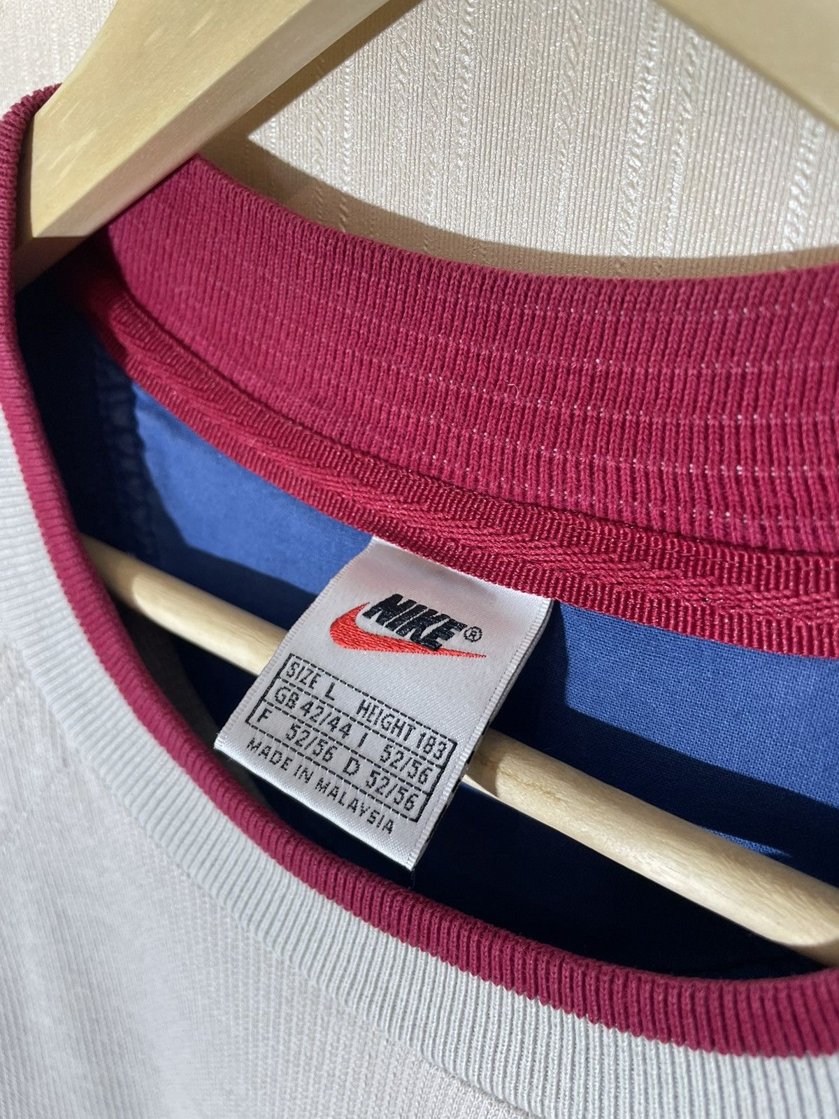 Nike × Vintage Nike vintage y2k sweatshirt 90s Size US L / EU 52-54 / 3 - 8 Thumbnail