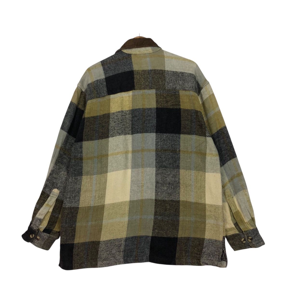 Japanese Brand 📌Vintage Wool Flannel Jacket Mandoc Tartan Issey Miyake Size US L / EU 52-54 / 3 - 9 Thumbnail