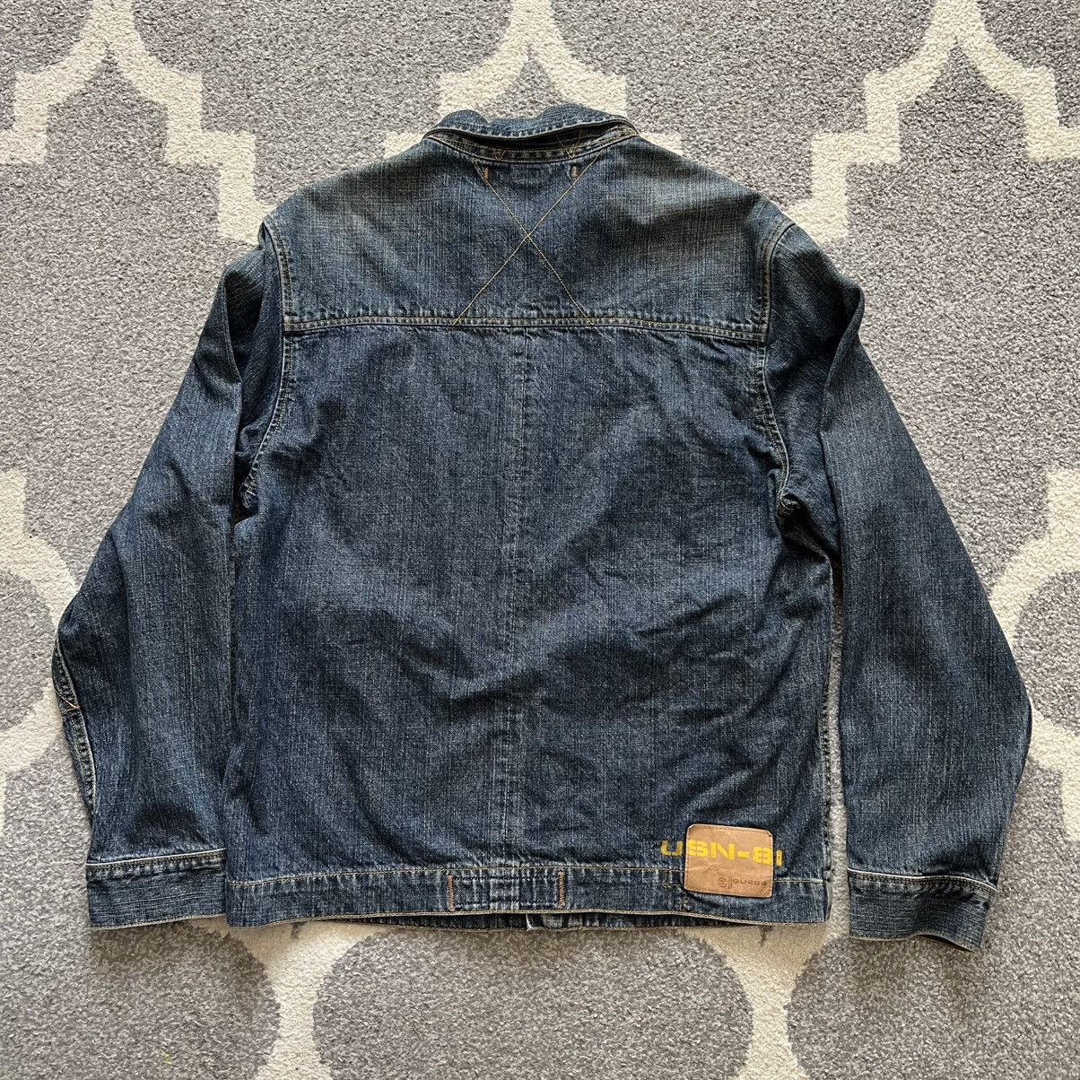 Guess guess premium jeans usa blue denim washed button up jacket Size M / US 6-8 / IT 42-44 - 4 Thumbnail